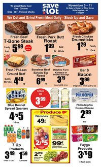 Save a Lot weekly ad (2025-11-05 - 2025-11-11)