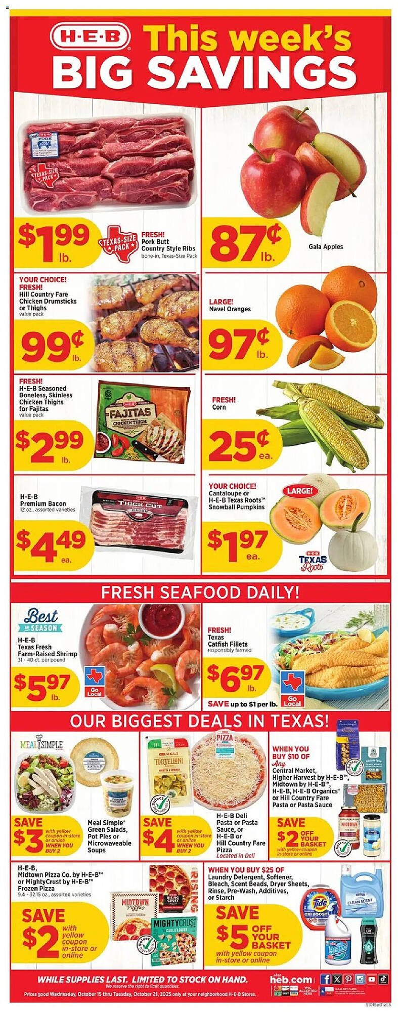 H-E-B weekly ad (2025-10-15 - 2025-10-21) | 1