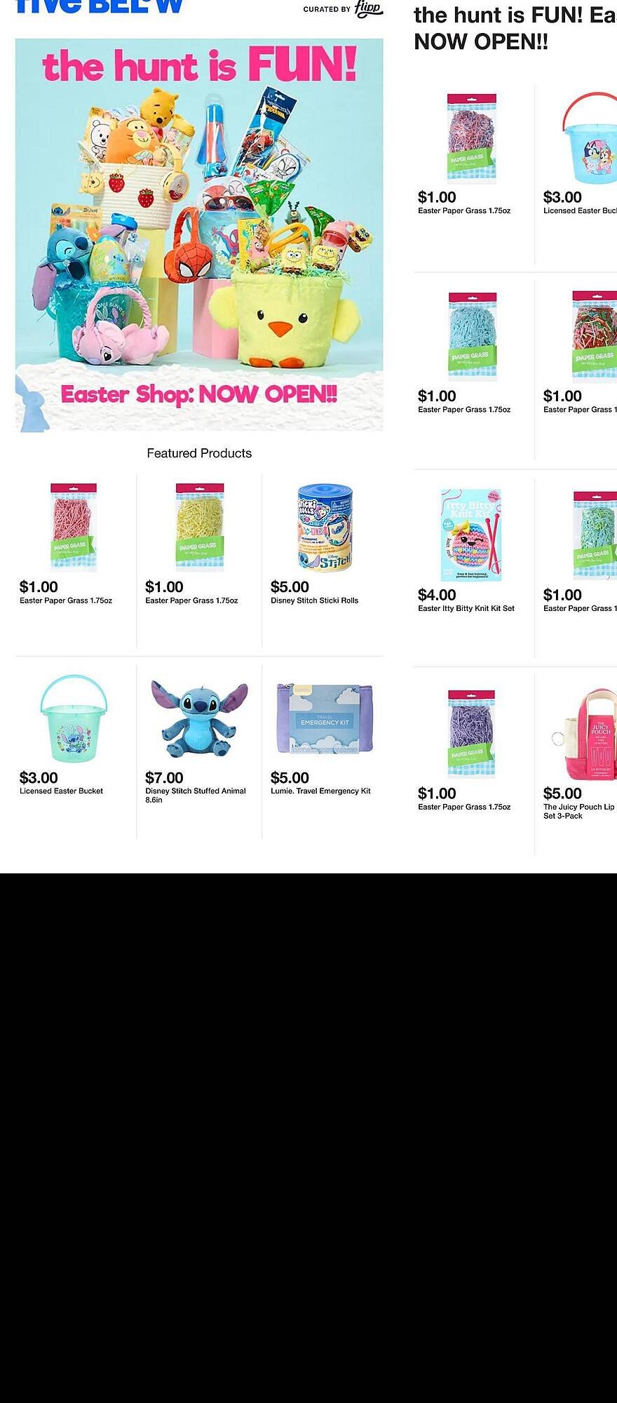 Five Below weekly ad