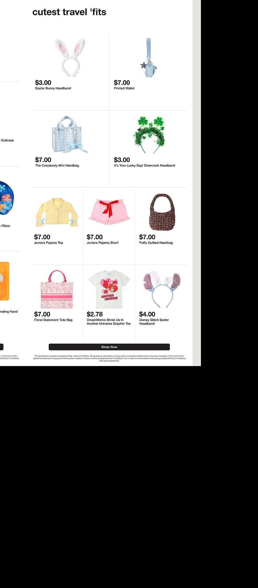 Five Below weekly ad