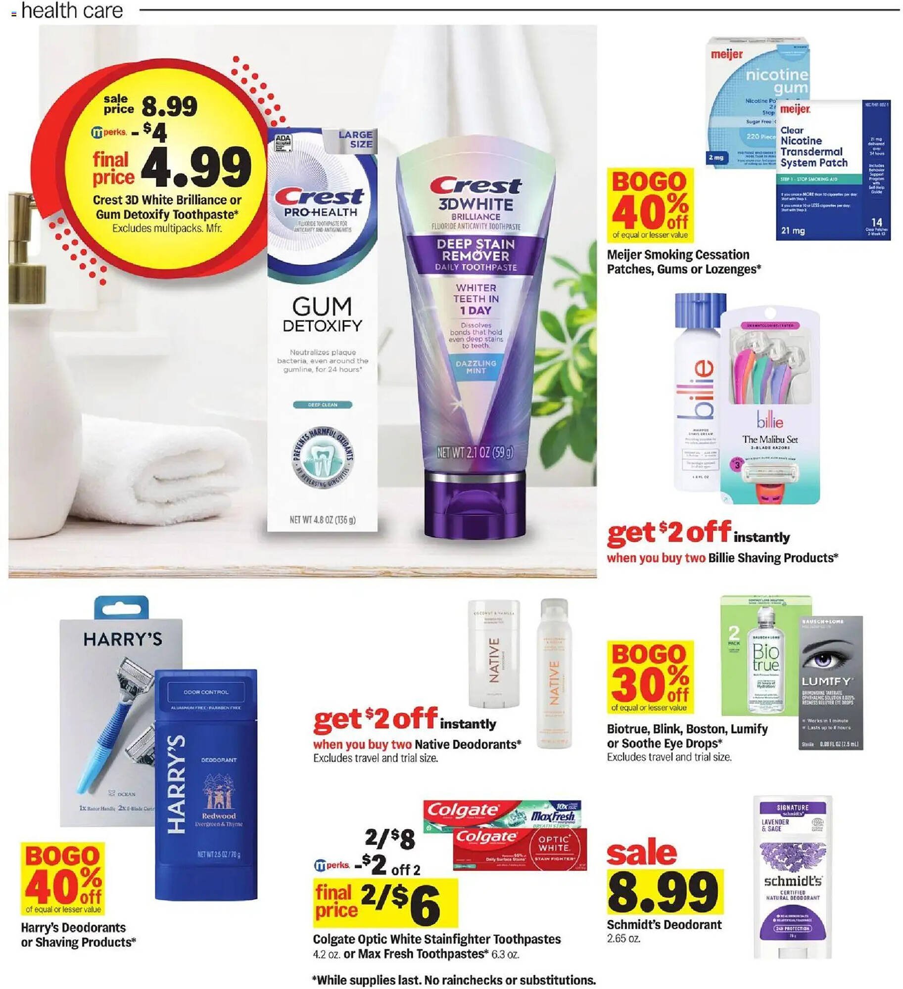 Meijer weekly ad