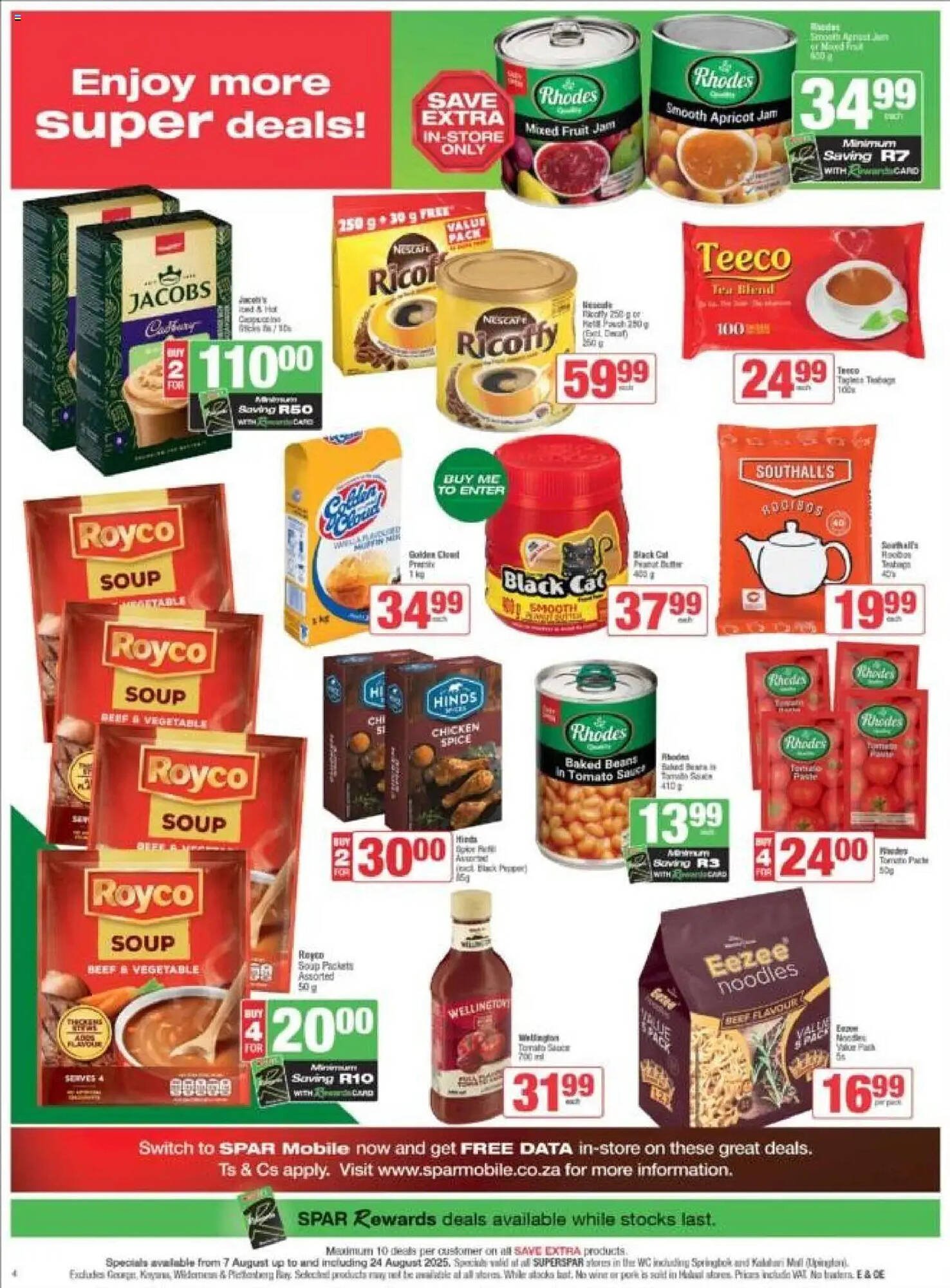 SuperSpar catalogue (2025-08-07 - 2025-08-24) | 4