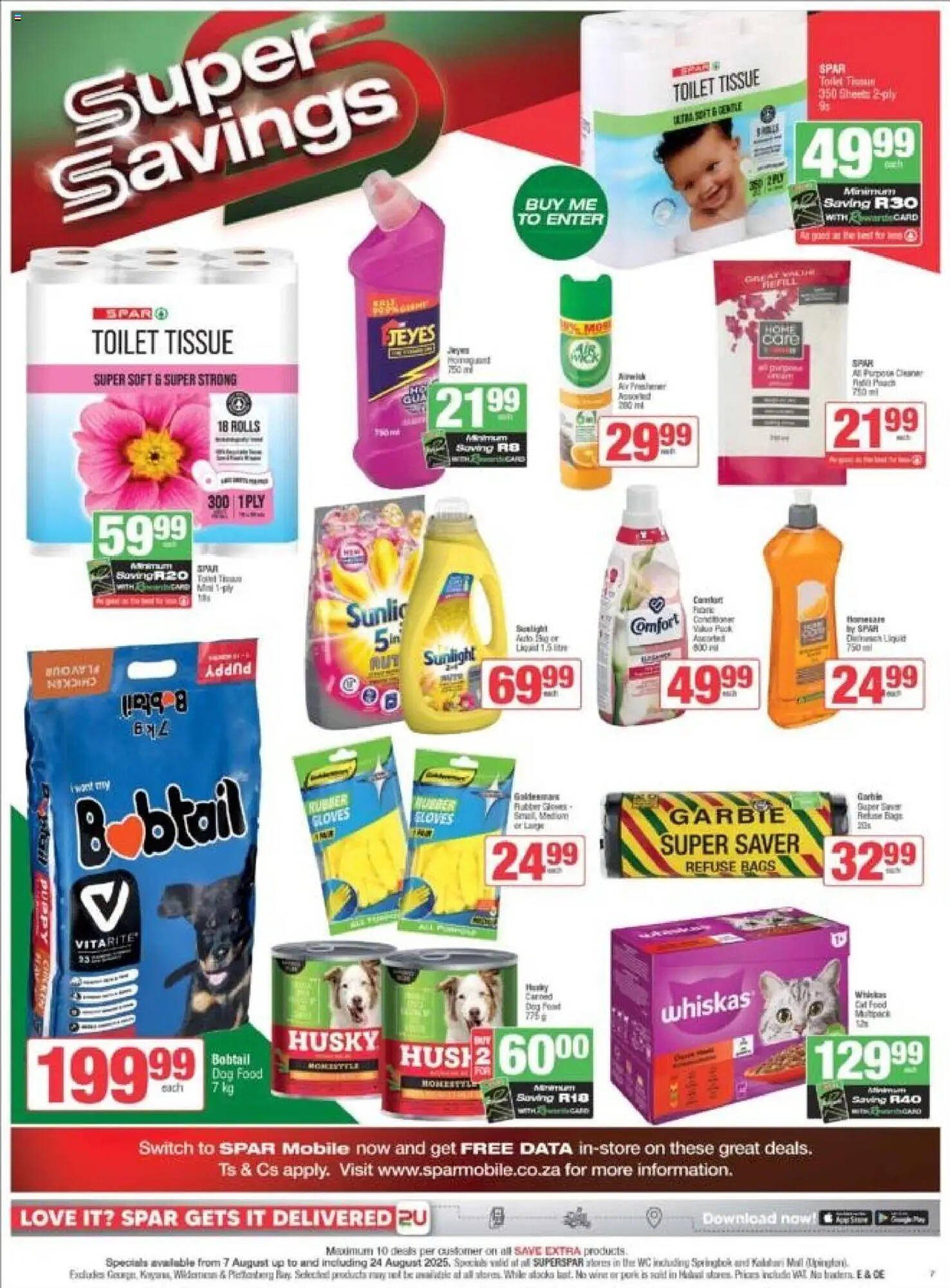 SuperSpar catalogue (2025-08-07 - 2025-08-24) | 7