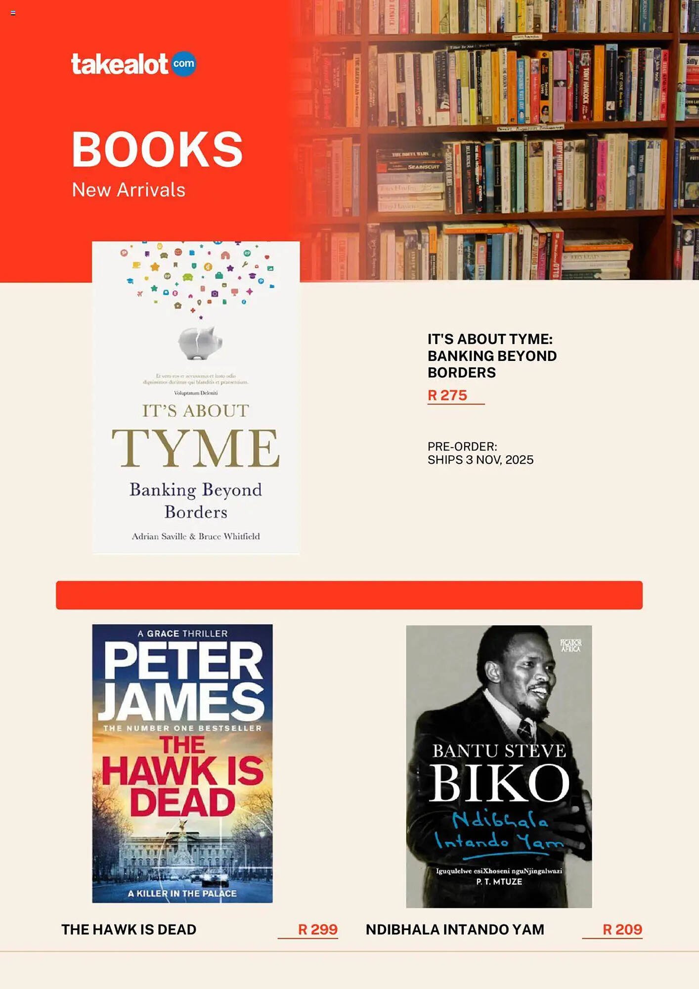 Takealot catalogue (2025-09-05 - 2025-10-03) | 2