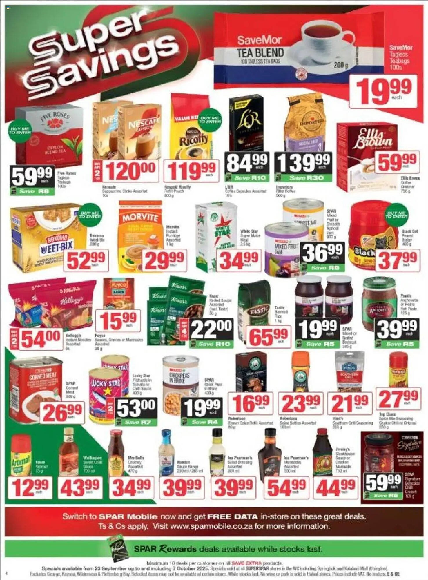 SuperSpar catalogue (2025-09-23 - 2025-10-07) | 4