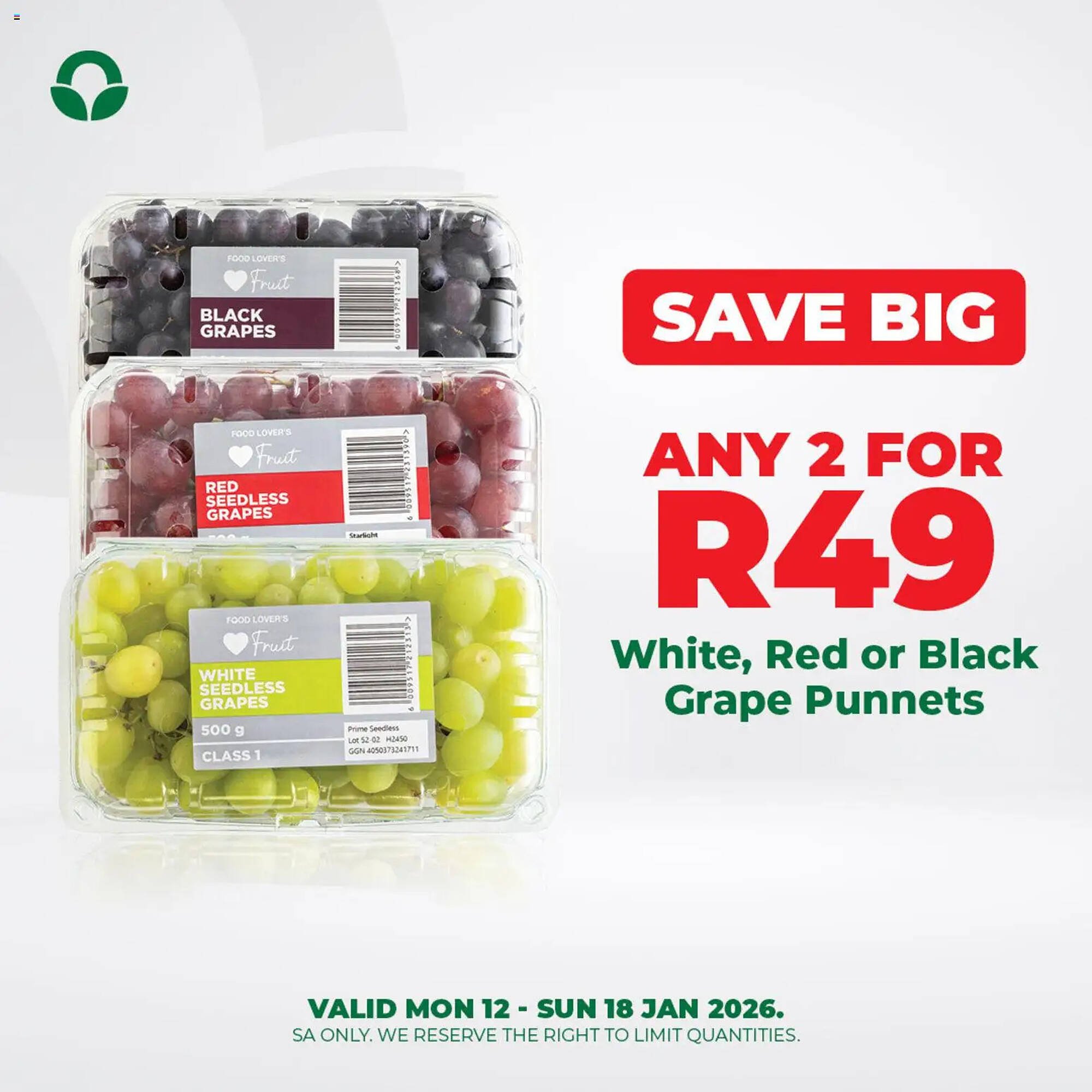 Food Lover's Market catalogue (2026-01-12 - 2026-01-18) | 2