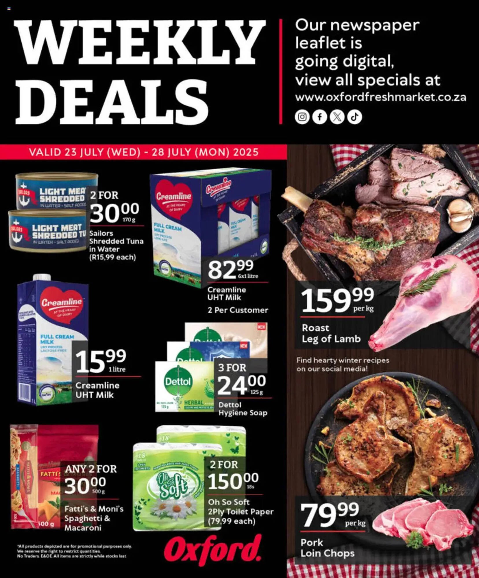 Oxford Freshmarket catalogue (2025-07-23 - 2025-07-28) | 1