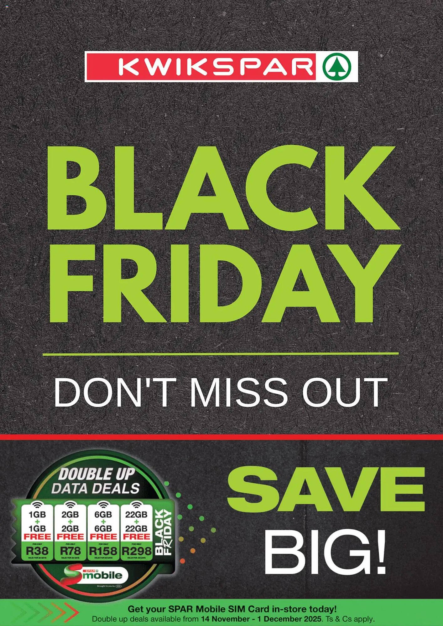 KwikSpar catalogue (2025-11-24 - 2025-11-28) | 1