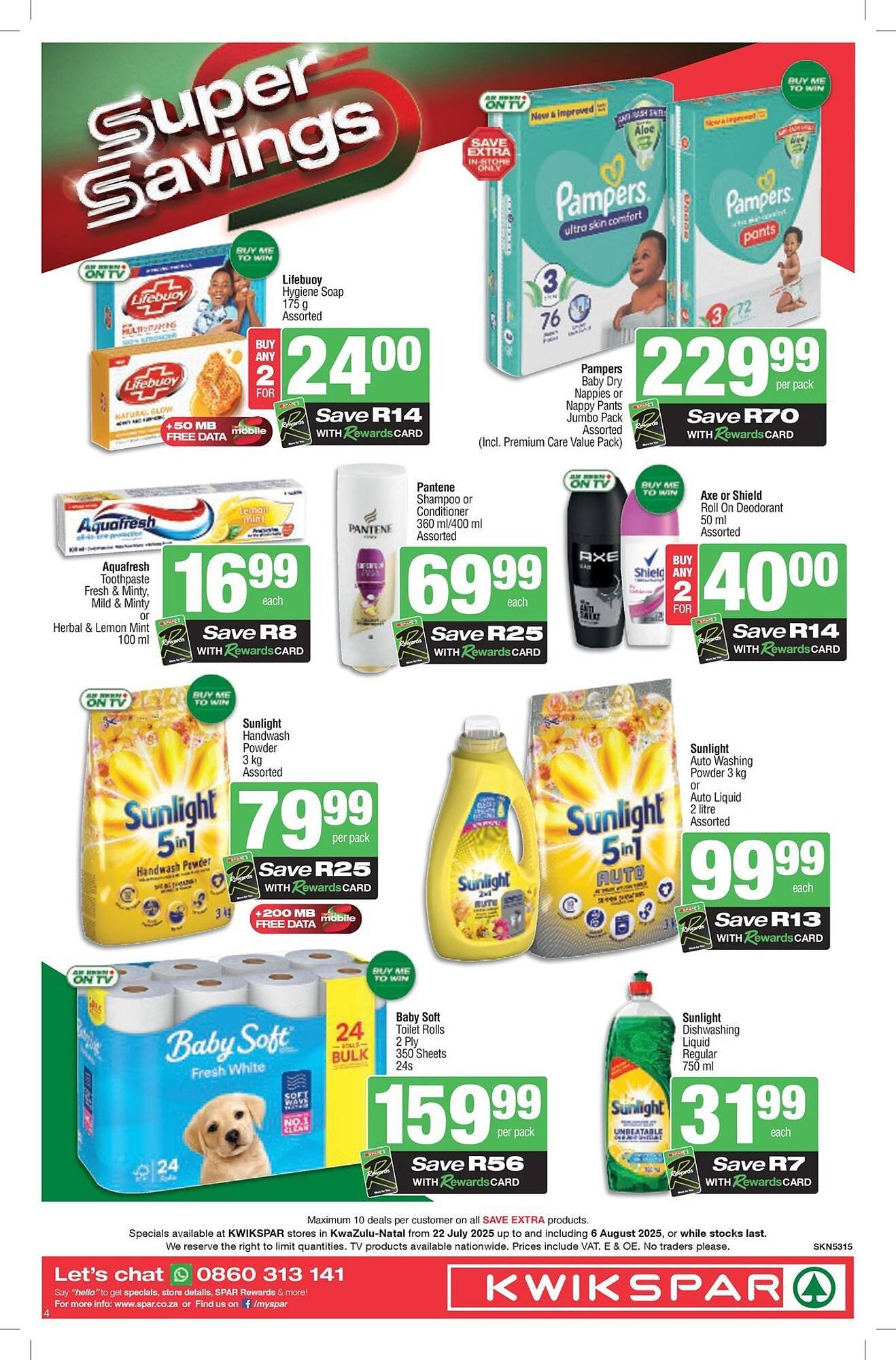 KwikSpar catalogue (2025-07-24 - 2025-08-06) | 4