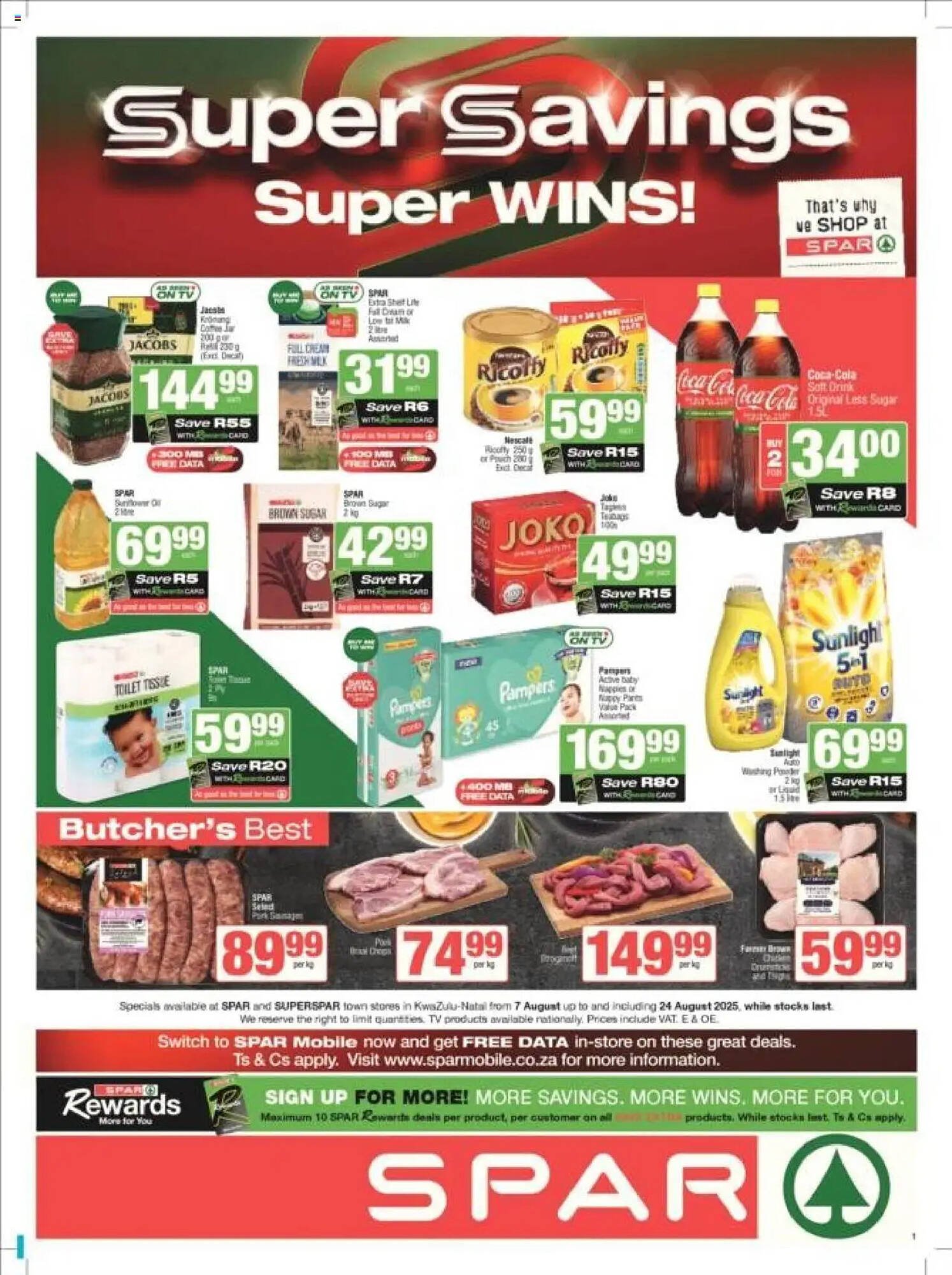 SuperSpar catalogue (2025-08-07 - 2025-08-24) | 1