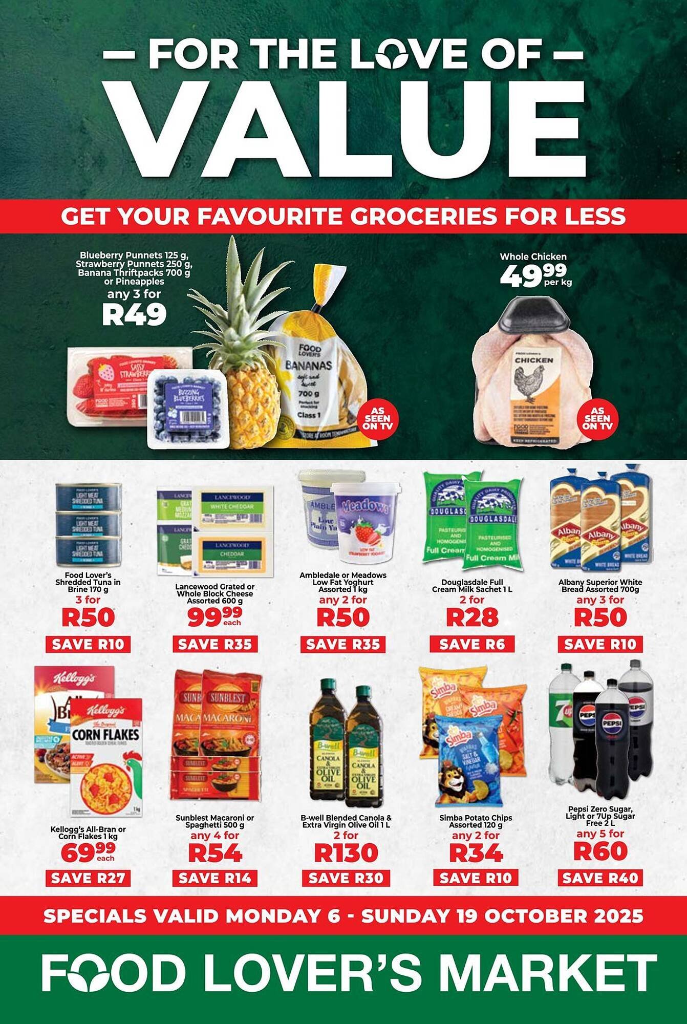 Food Lover&#039;s Market catalogue (2025-10-06 - 2025-10-19) | 1