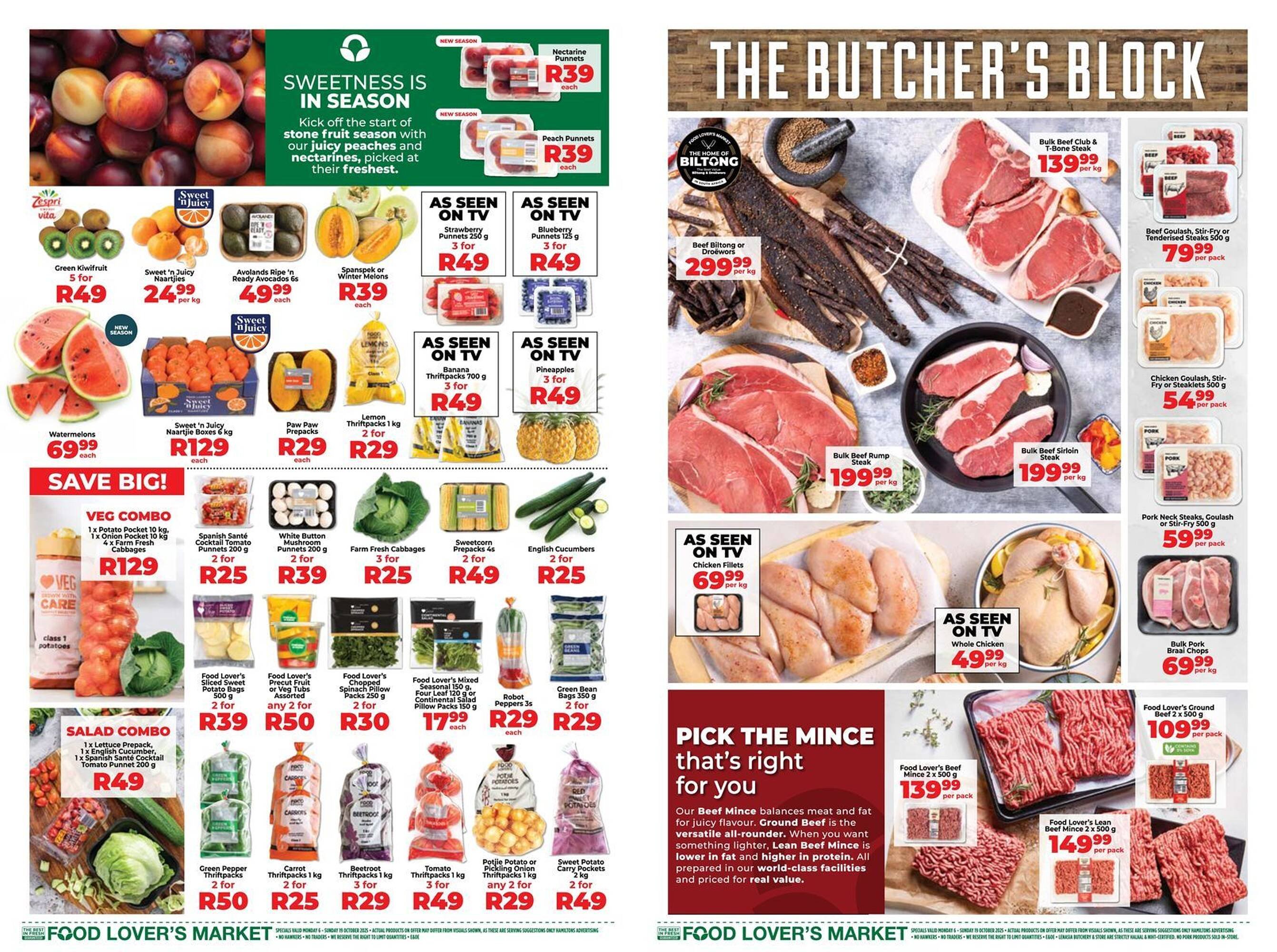 Food Lover&#039;s Market catalogue (2025-10-06 - 2025-10-19) | 2