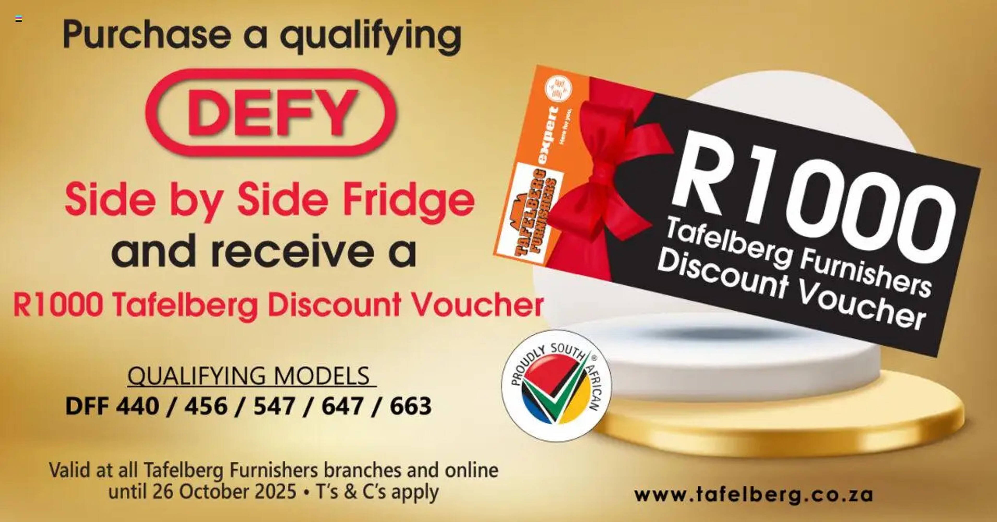 Tafelberg Furnishers catalogue (2025-10-14 - 2025-10-26) | 1