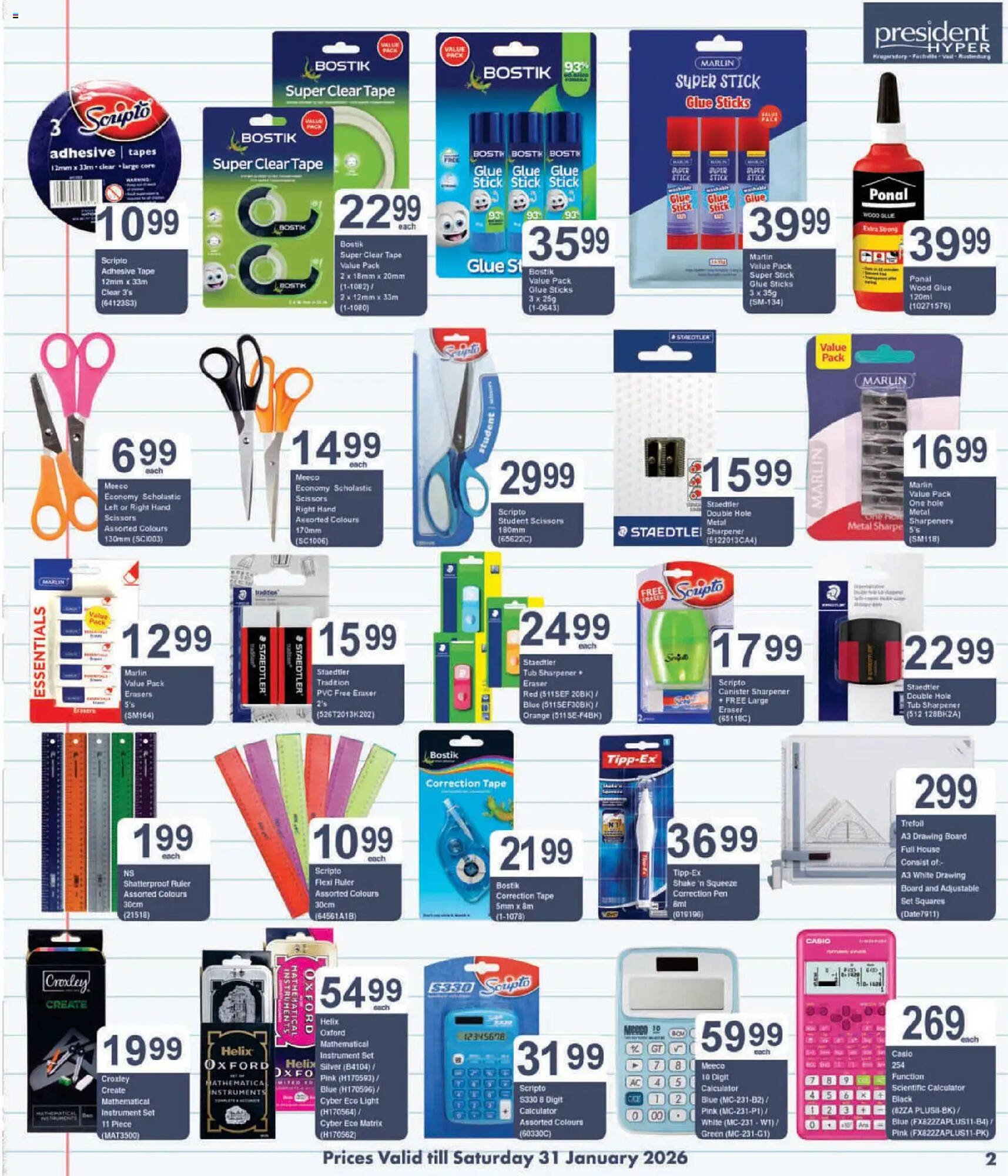 President Hyper catalogue (2025-12-28 - 2026-01-31) | 2