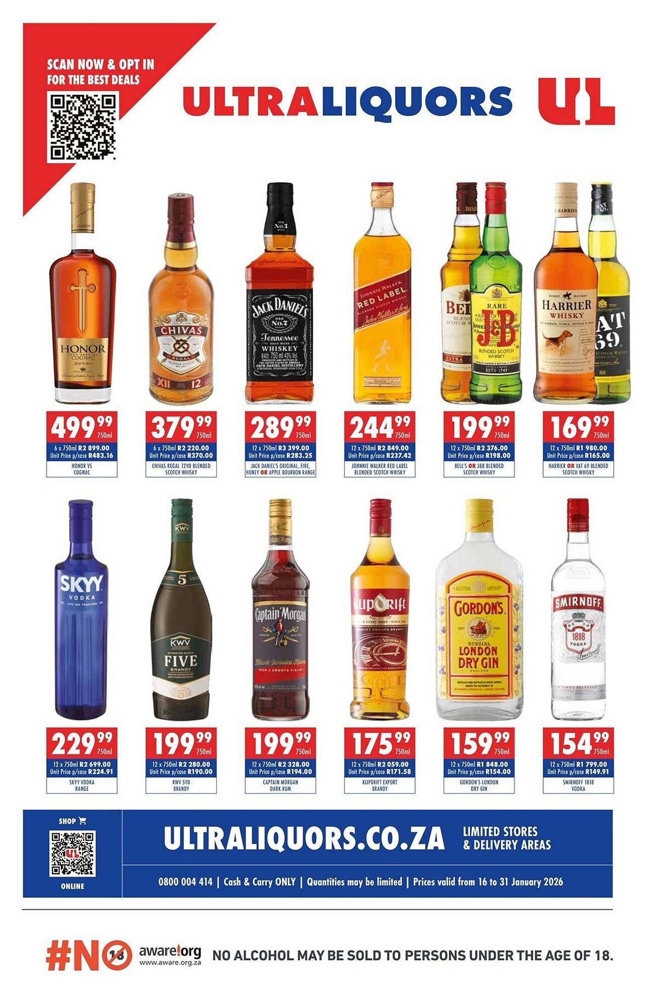 Ultra Liquors catalogue (2026-01-16 - 2026-01-31) | 1
