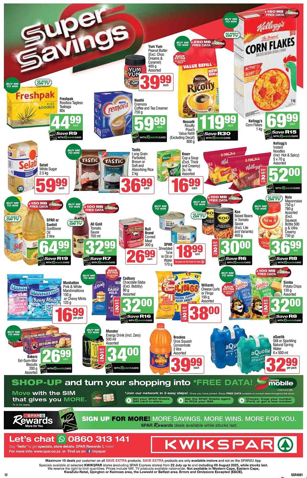 KwikSpar catalogue (2025-07-24 - 2025-08-06) | 1