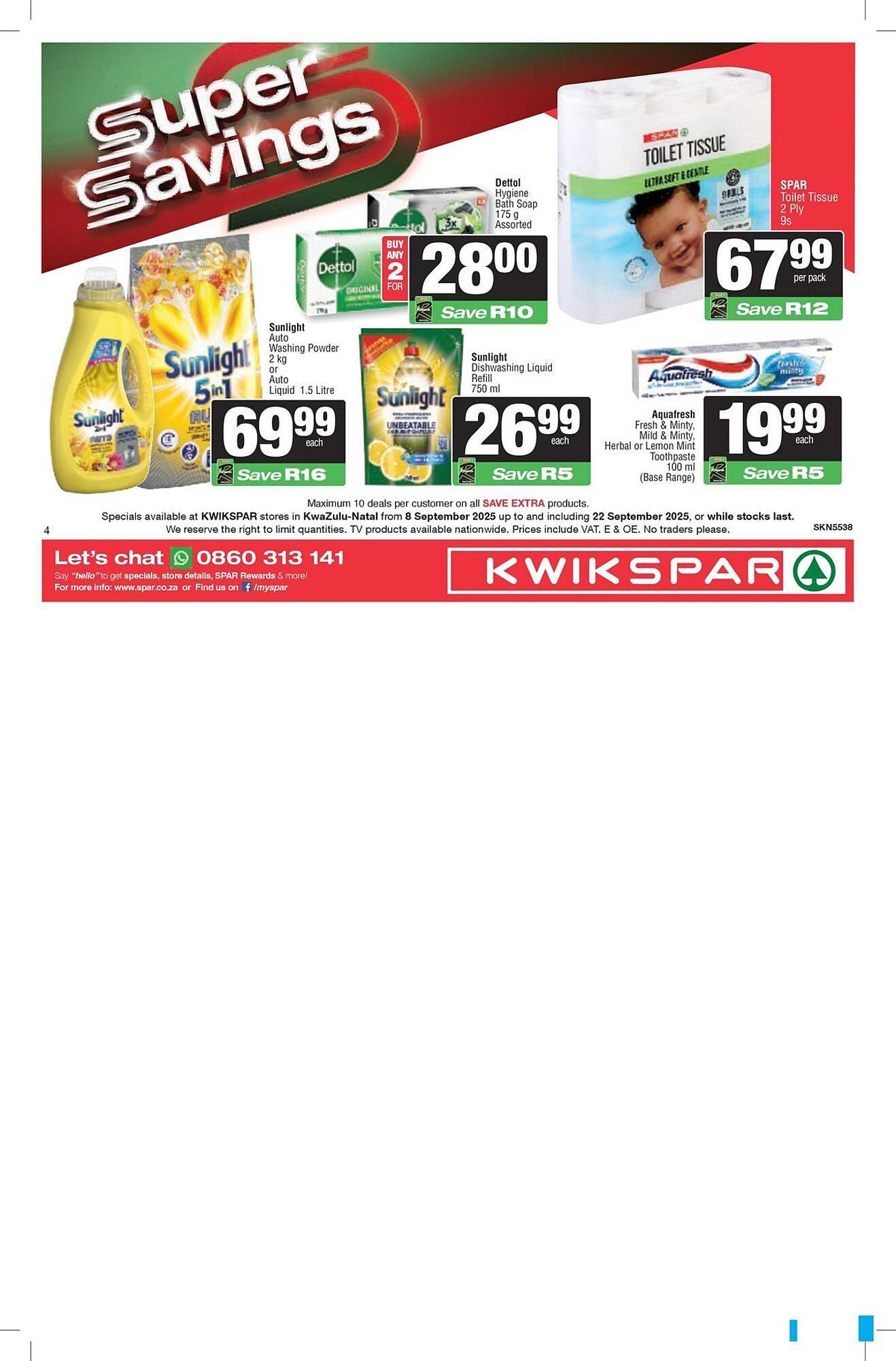 KwikSpar catalogue (2025-09-08 - 2025-09-22) | 4