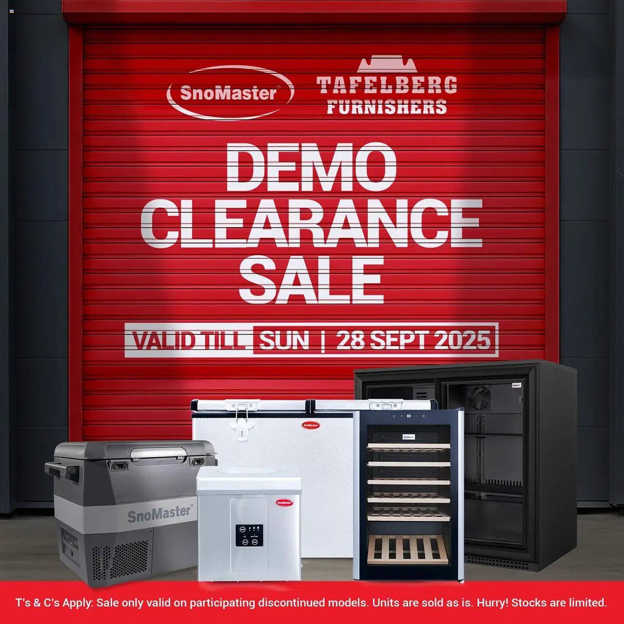 Tafelberg Furnishers catalogue (2025-09-19 - 2025-09-28) | 1