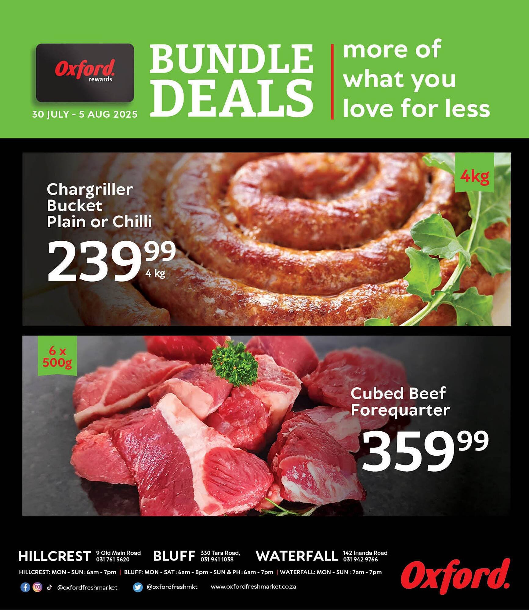 Oxford Freshmarket catalogue (2025-07-30 - 2025-08-05) | 2