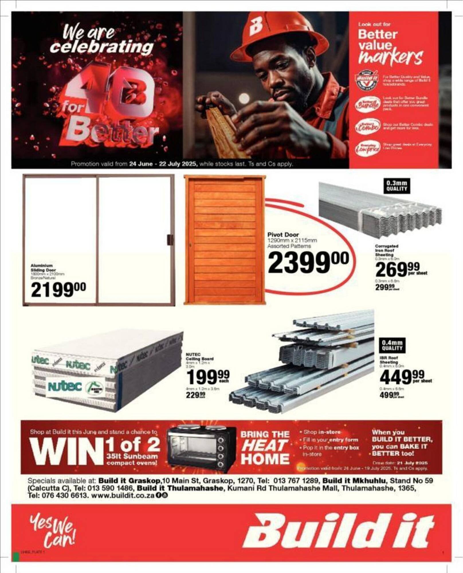Build It catalogue (2025-07-04 - 2025-07-22) | 1