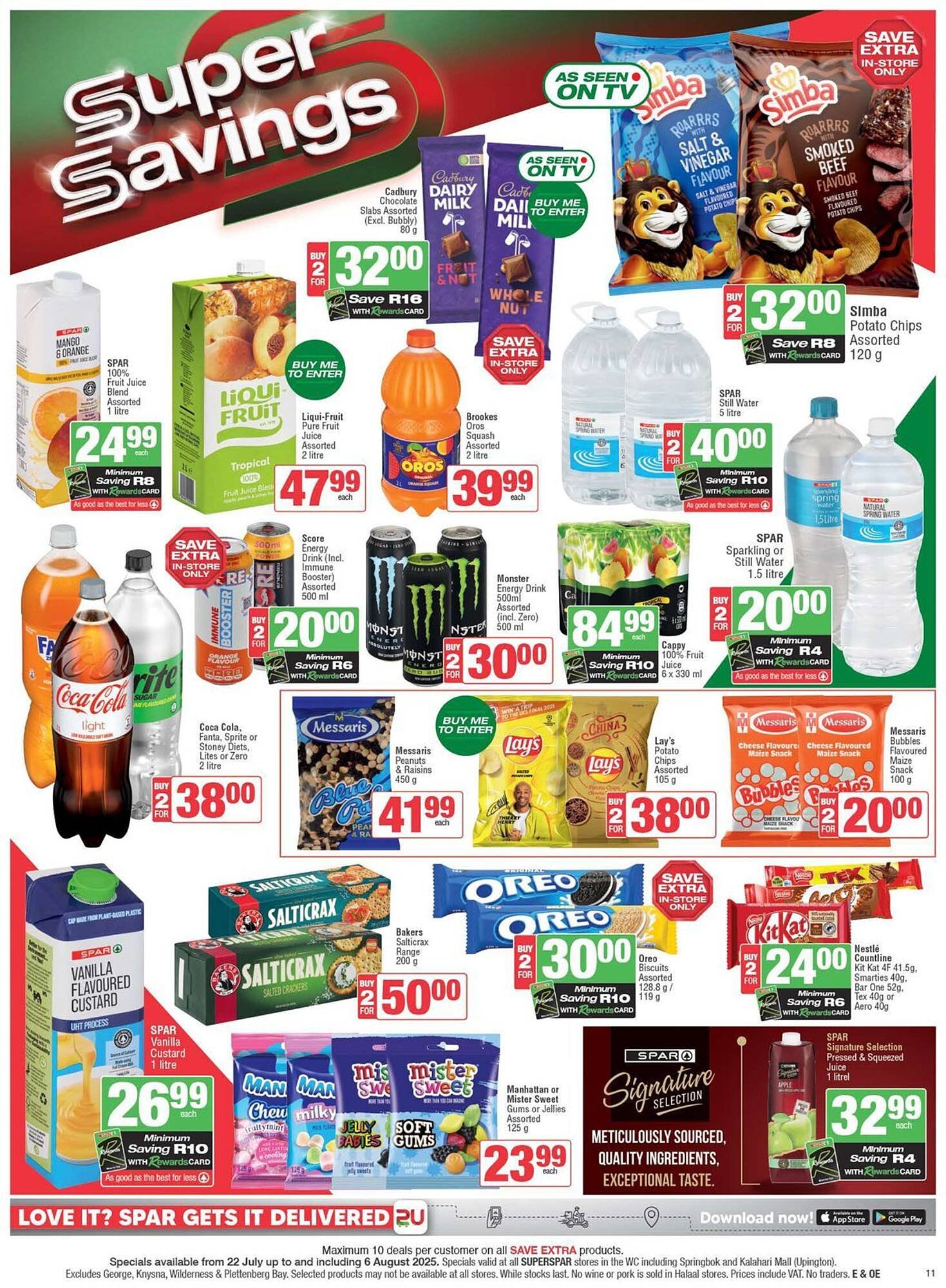 SuperSpar catalogue (2025-07-22 - 2025-08-06) | 11