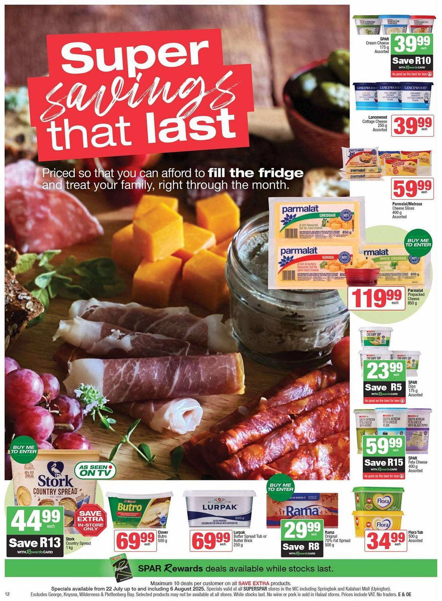 SuperSpar catalogue (2025-07-22 - 2025-08-06) | 12