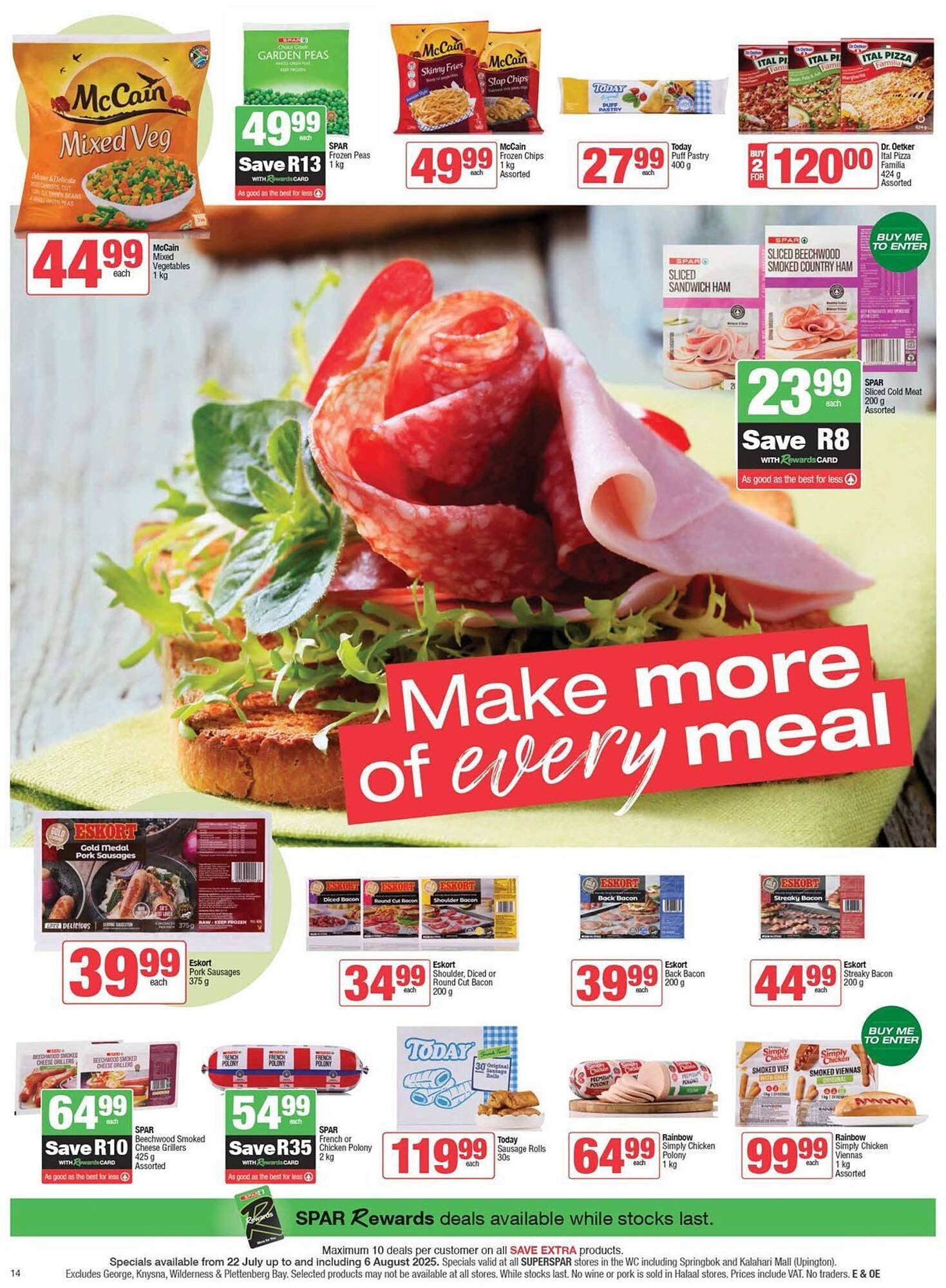 SuperSpar catalogue (2025-07-22 - 2025-08-06) | 14