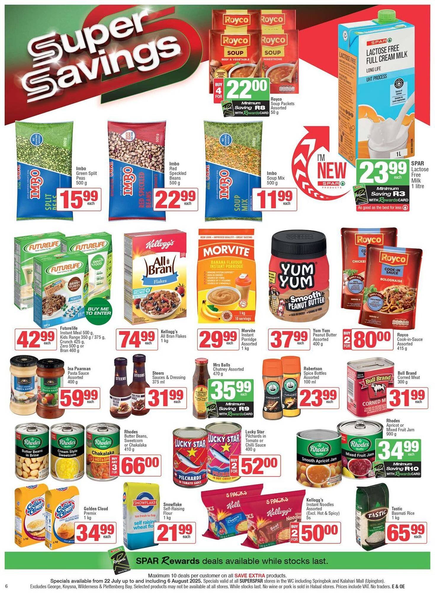 SuperSpar catalogue (2025-07-22 - 2025-08-06) | 6