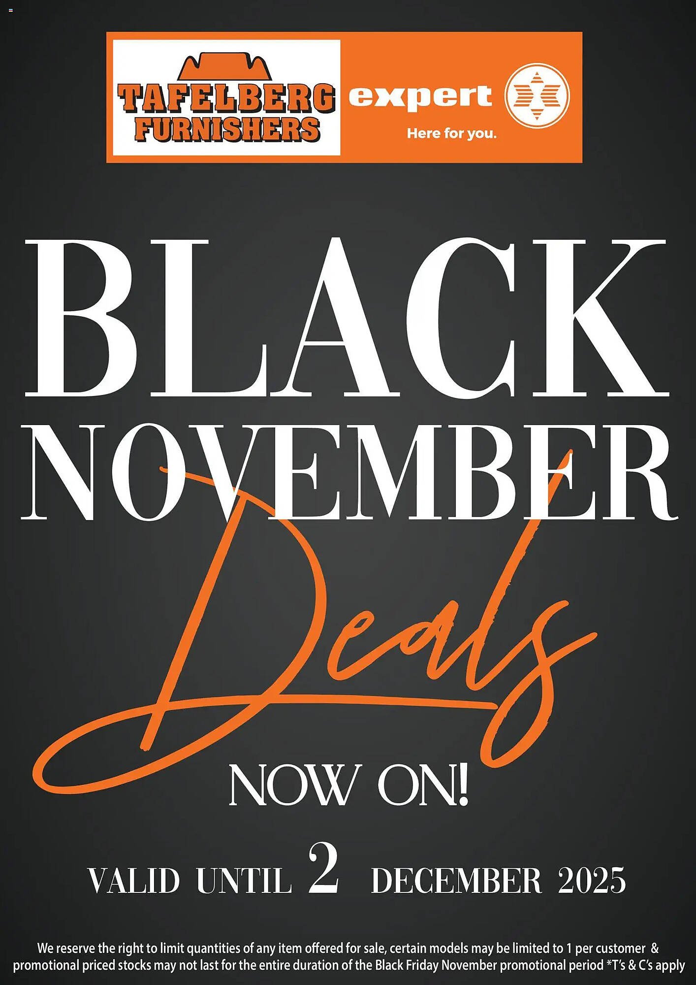 Tafelberg Furnishers catalogue (2025-11-11 - 2025-12-02) | 1