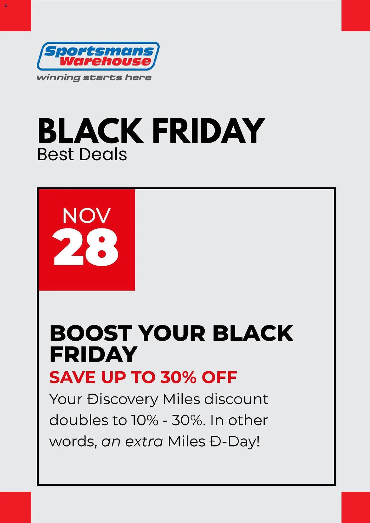 Sportsmans Warehouse catalogue (2025-11-17 - 2025-11-30) | 2