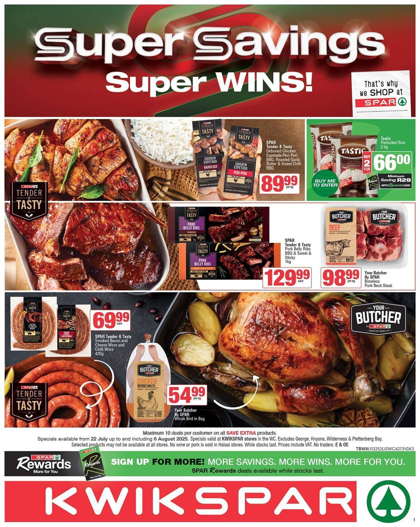 KwikSpar catalogue (2025-07-22 - 2025-08-06) | 1