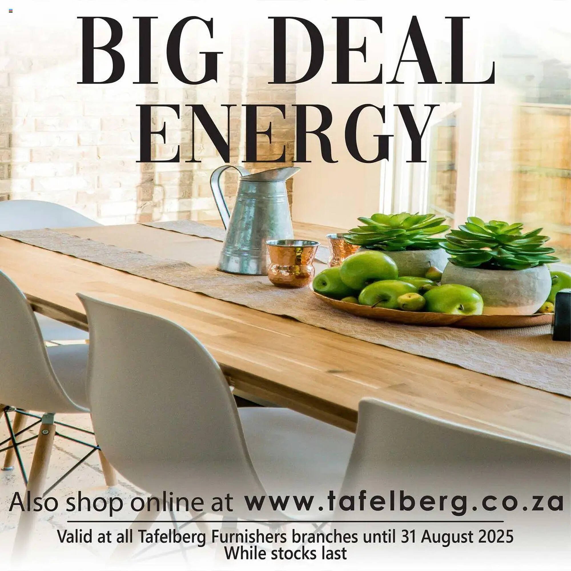 Tafelberg Furnishers catalogue (2025-08-21 - 2025-08-31) | 1