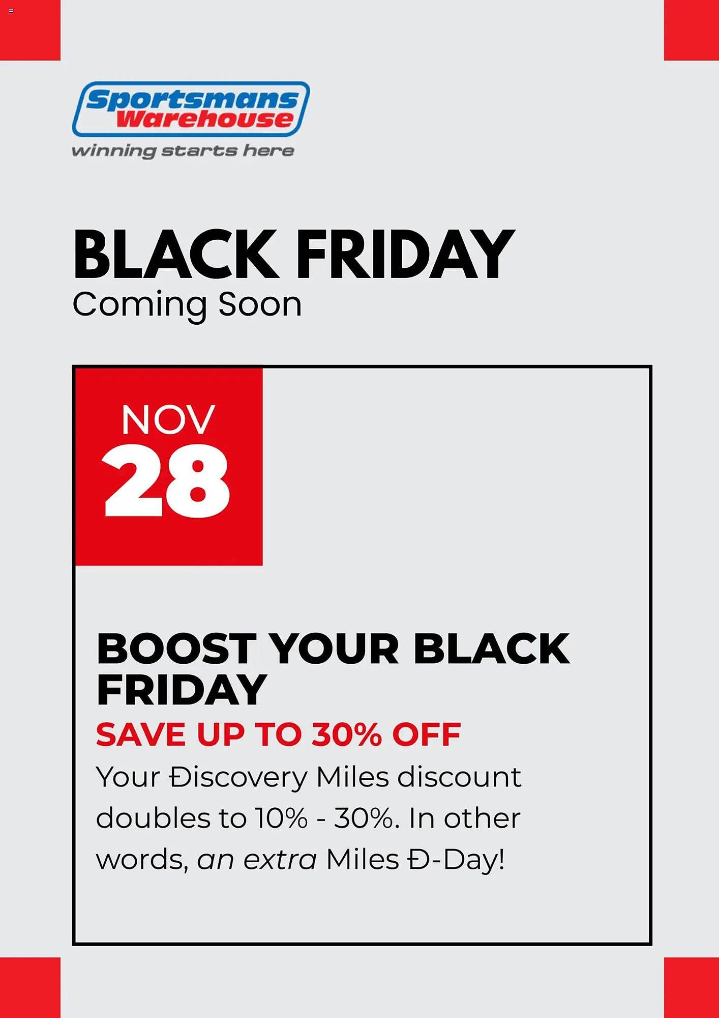 Sportsmans Warehouse catalogue (2025-11-12 - 2025-11-28) | 1