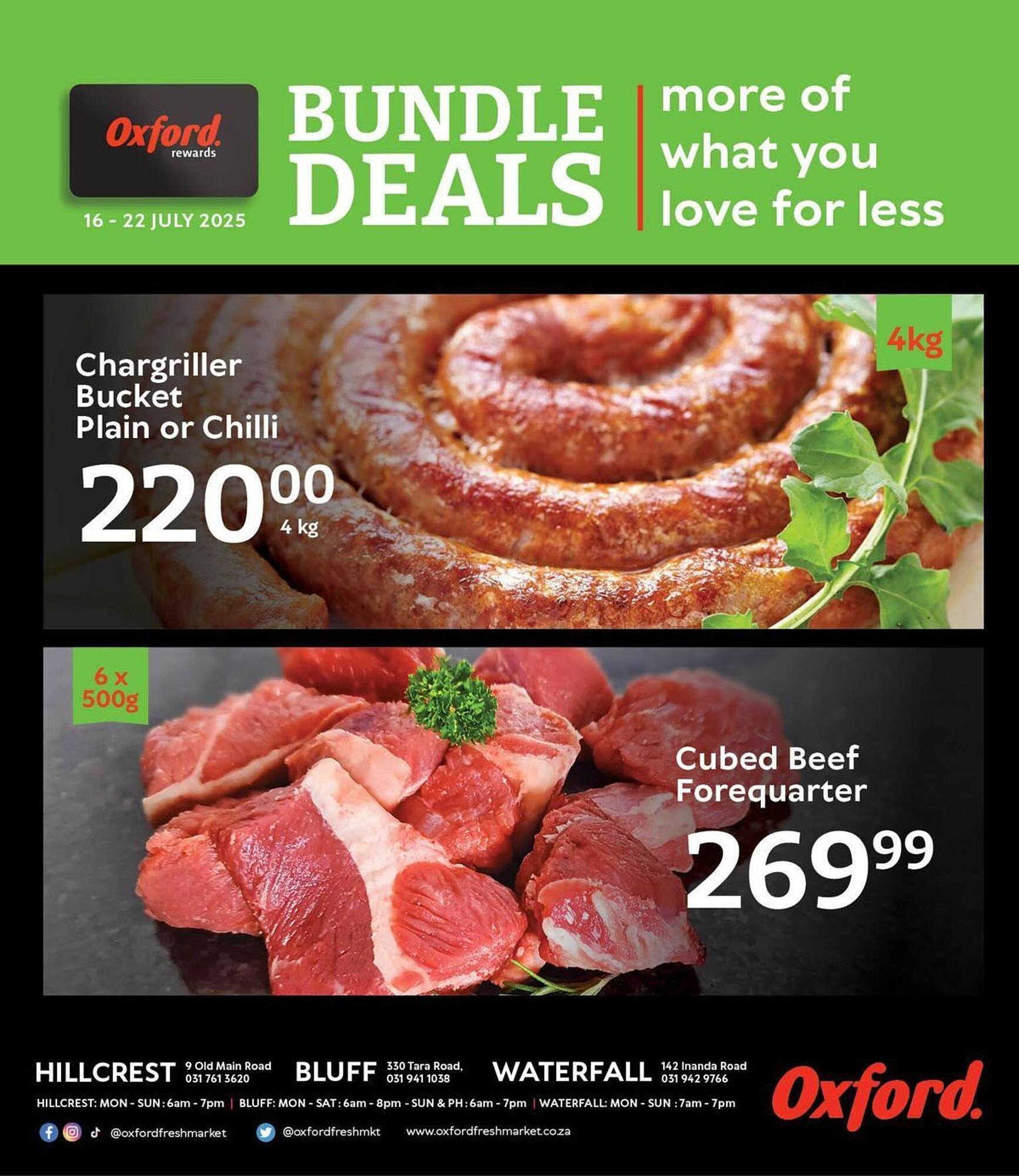 Oxford Freshmarket catalogue (2025-07-16 - 2025-07-22) | 1