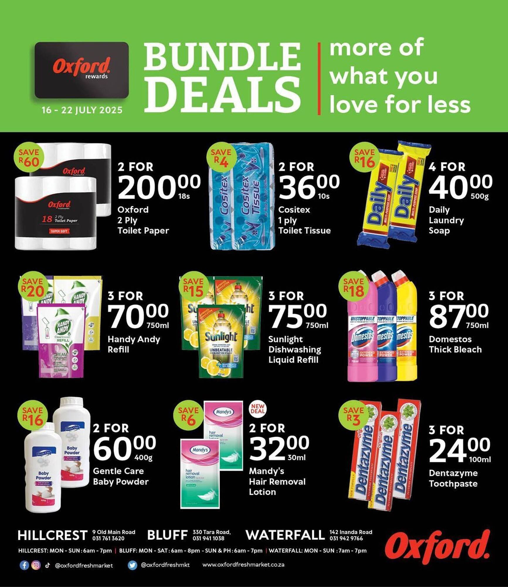 Oxford Freshmarket catalogue (2025-07-16 - 2025-07-22) | 2