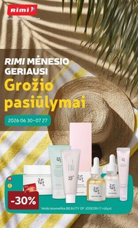 RIMI - GROŽIO prekių katalogas (2026 06 30 - 2026 07 27)