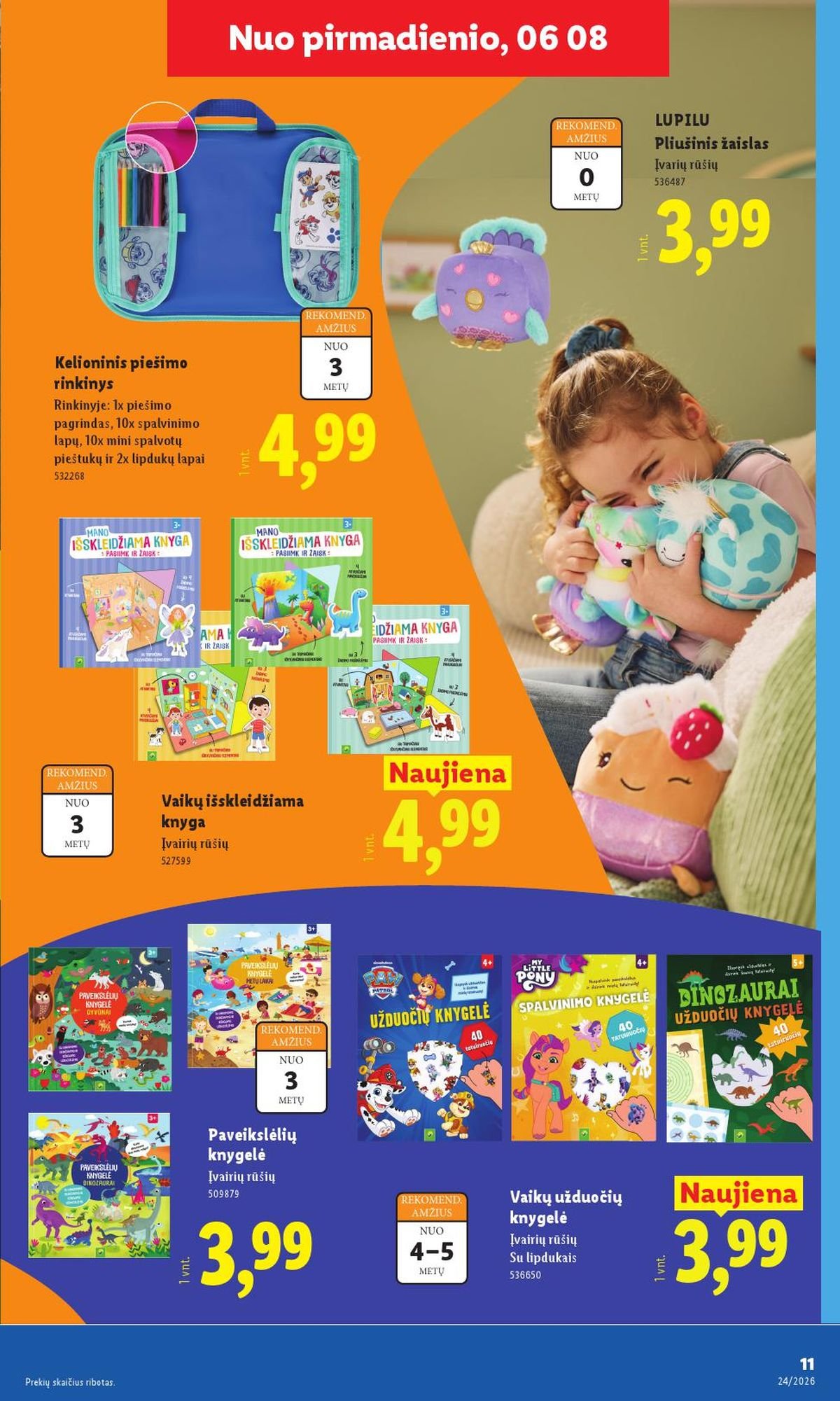 LIDL - Ne maisto prekių pasiūlymai (2026 06 08 - 2026 06 14)