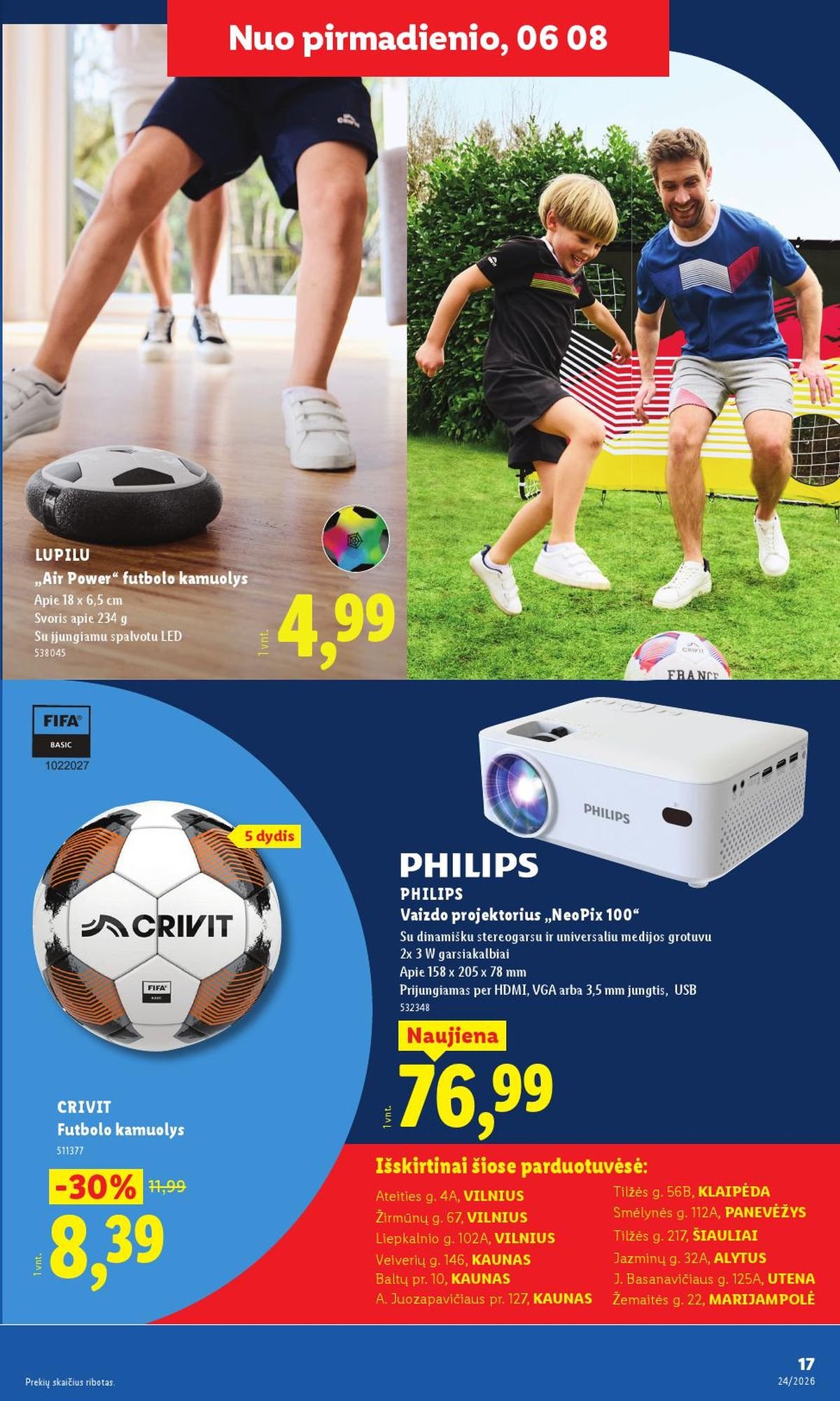 LIDL - Ne maisto prekių pasiūlymai (2026 06 08 - 2026 06 14)