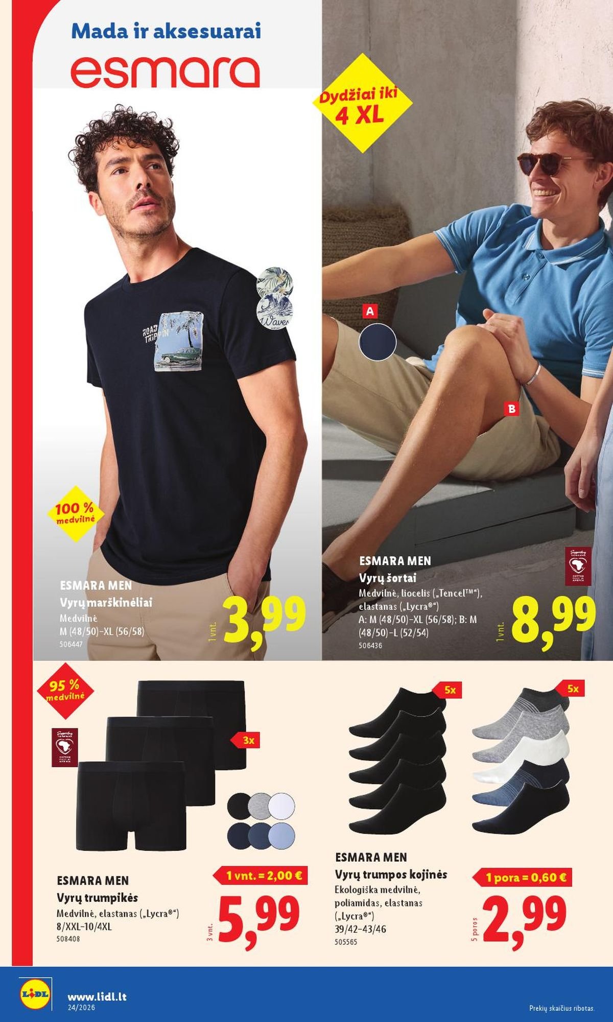 LIDL - Ne maisto prekių pasiūlymai (2026 06 08 - 2026 06 14)