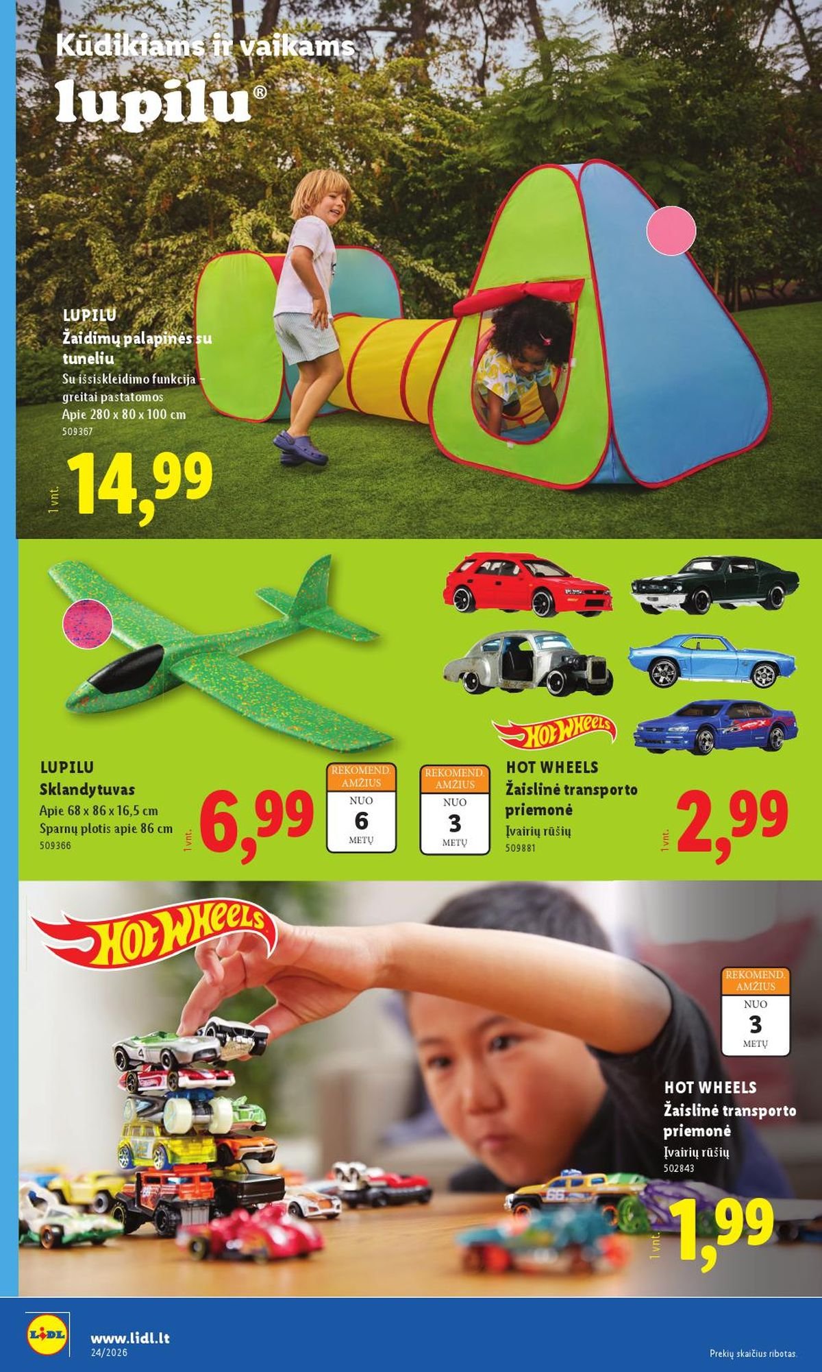 LIDL - Ne maisto prekių pasiūlymai (2026 06 08 - 2026 06 14)