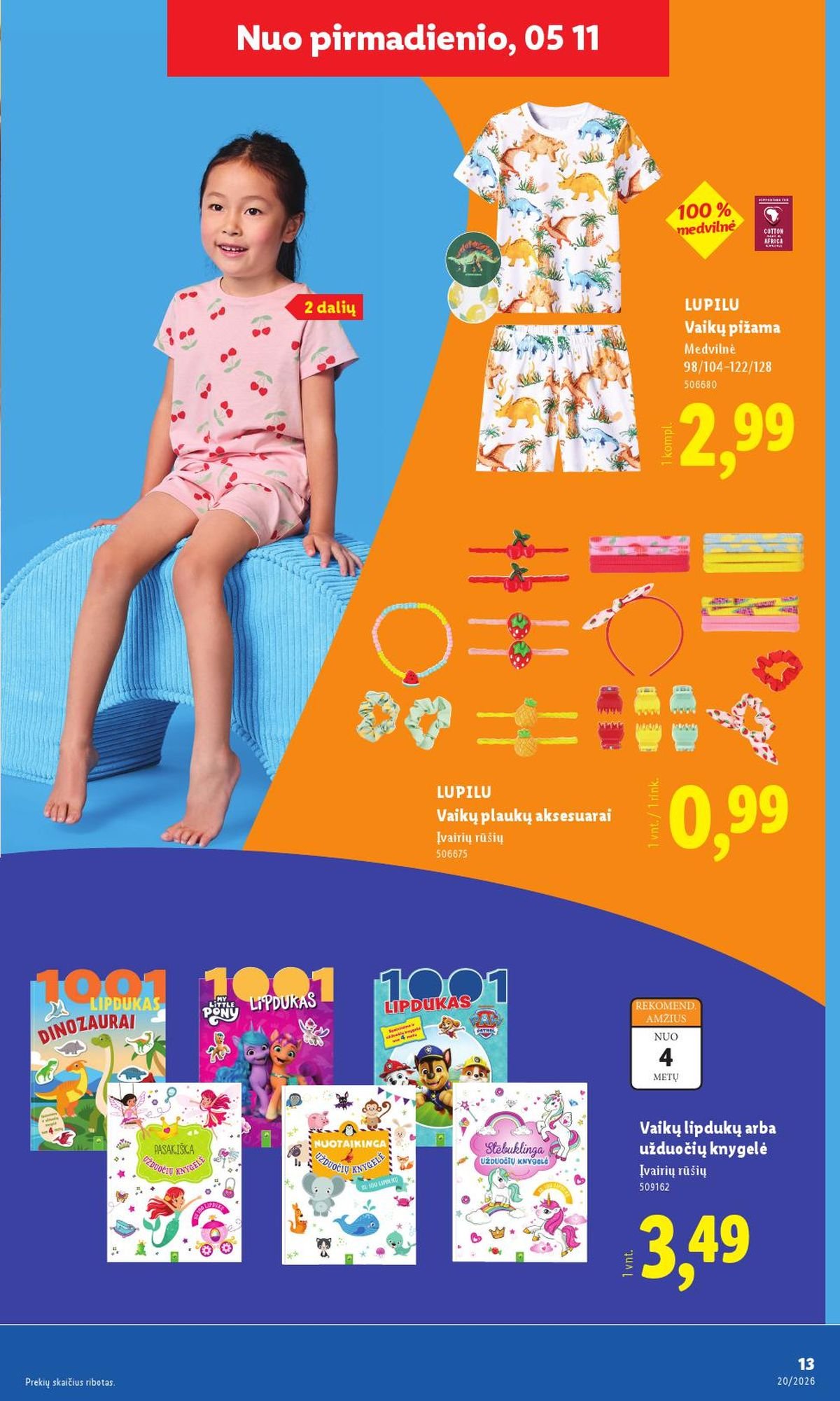 LIDL - Ne maisto prekių pasiūlymai (2026 05 11 - 2026 05 17)