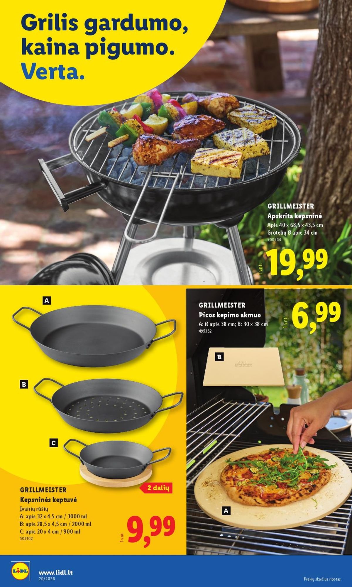 LIDL - Ne maisto prekių pasiūlymai (2026 05 11 - 2026 05 17)