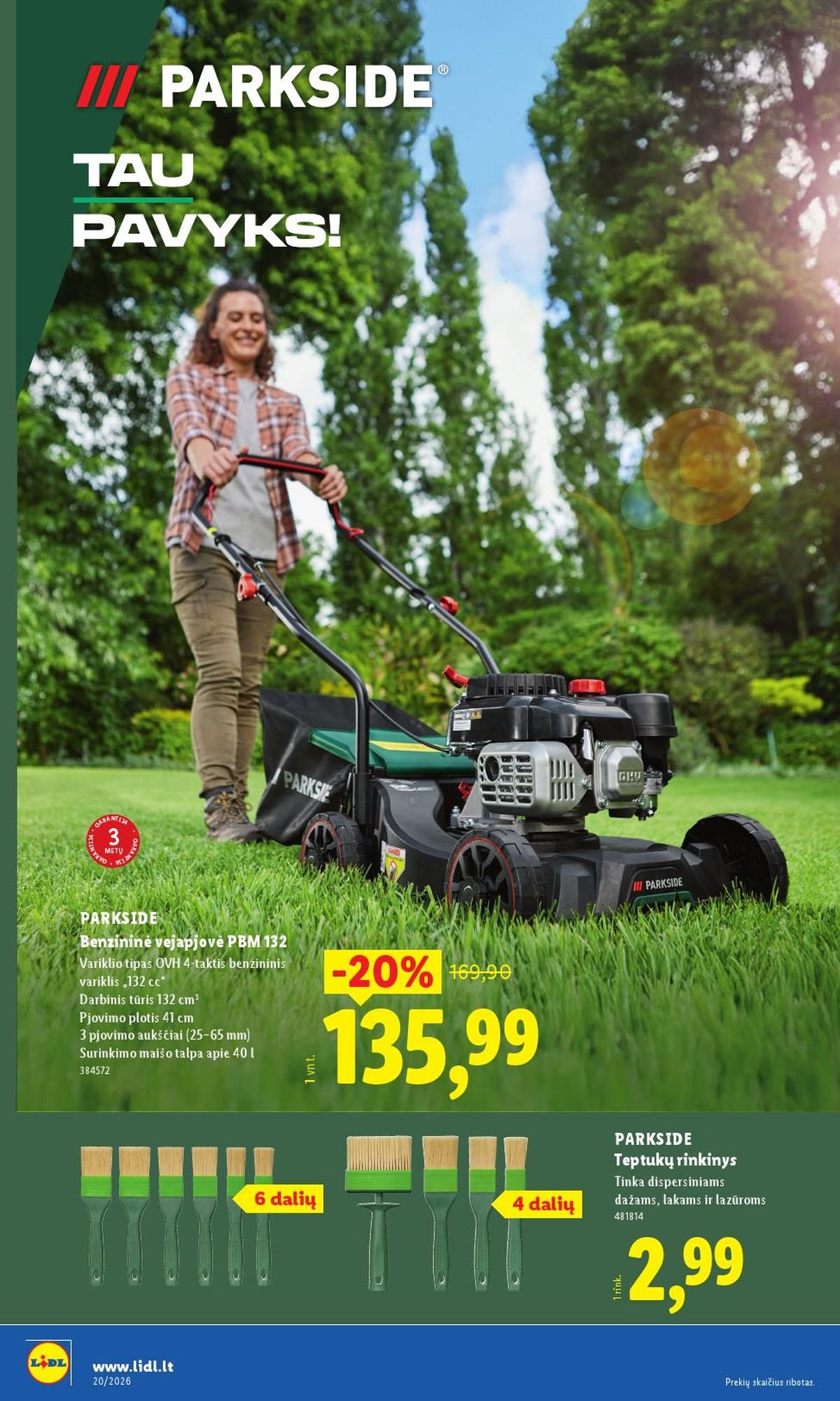 LIDL - Ne maisto prekių pasiūlymai (2026 05 11 - 2026 05 17)