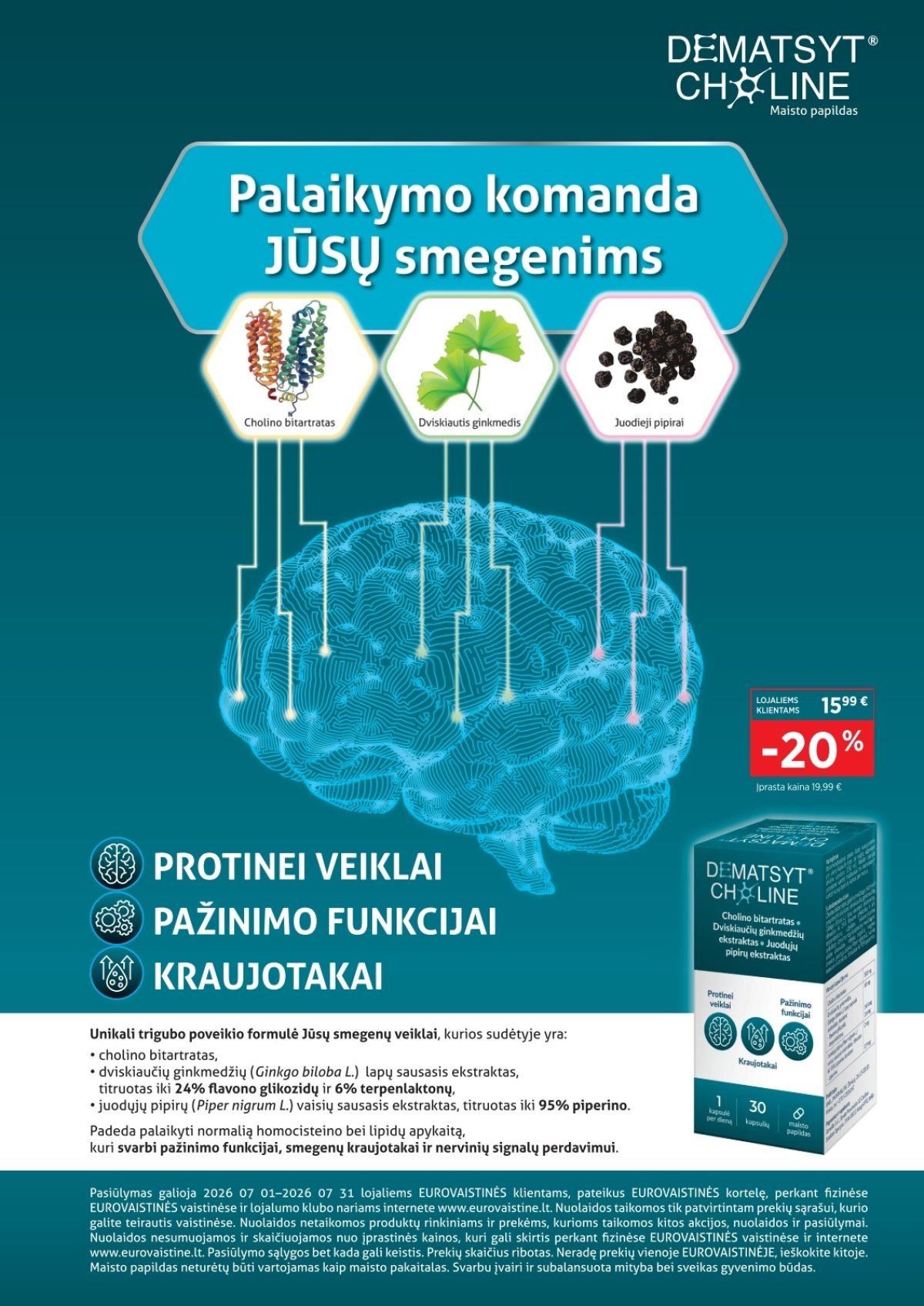 EUROVAISTINĖ (2026 07 01 - 2026 07 31)