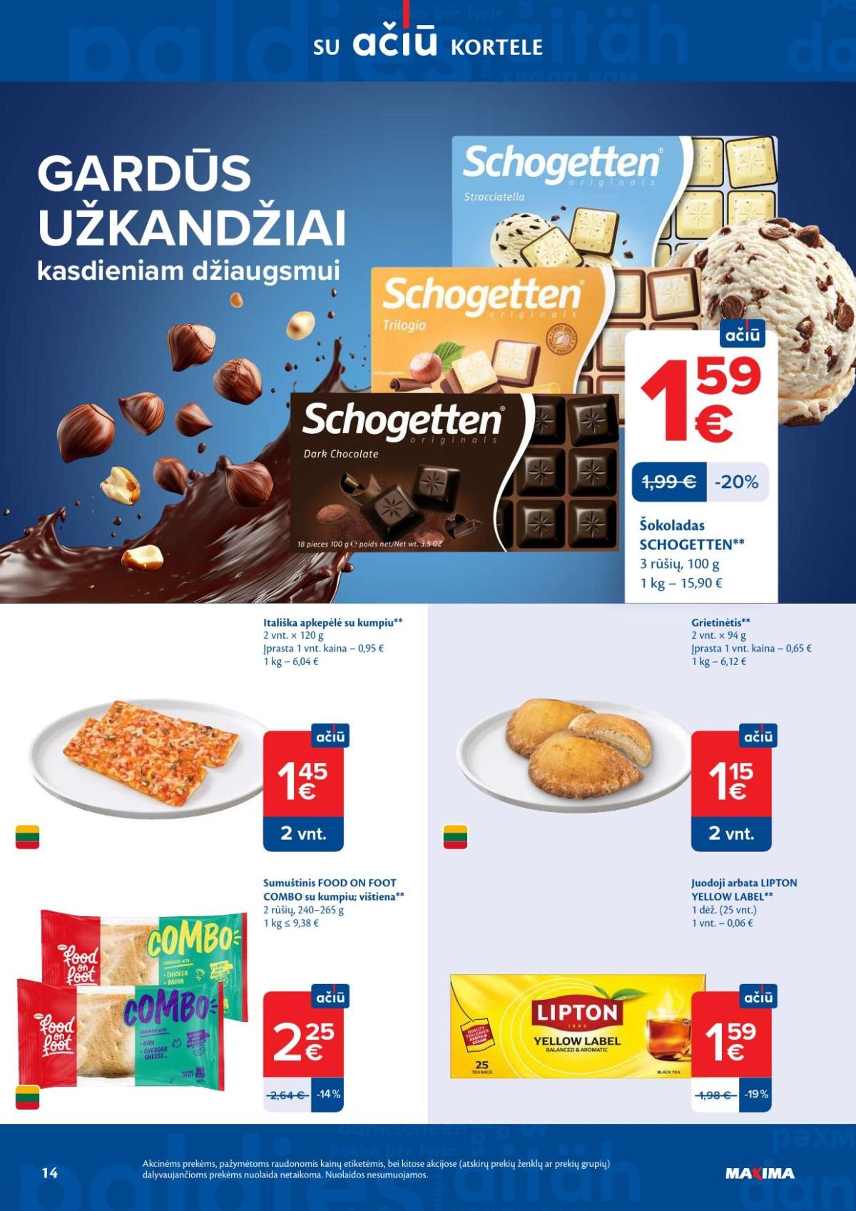 MAXIMA - Kaininis leidinys Nr.16 (2026 04 14 - 2026 04 20)