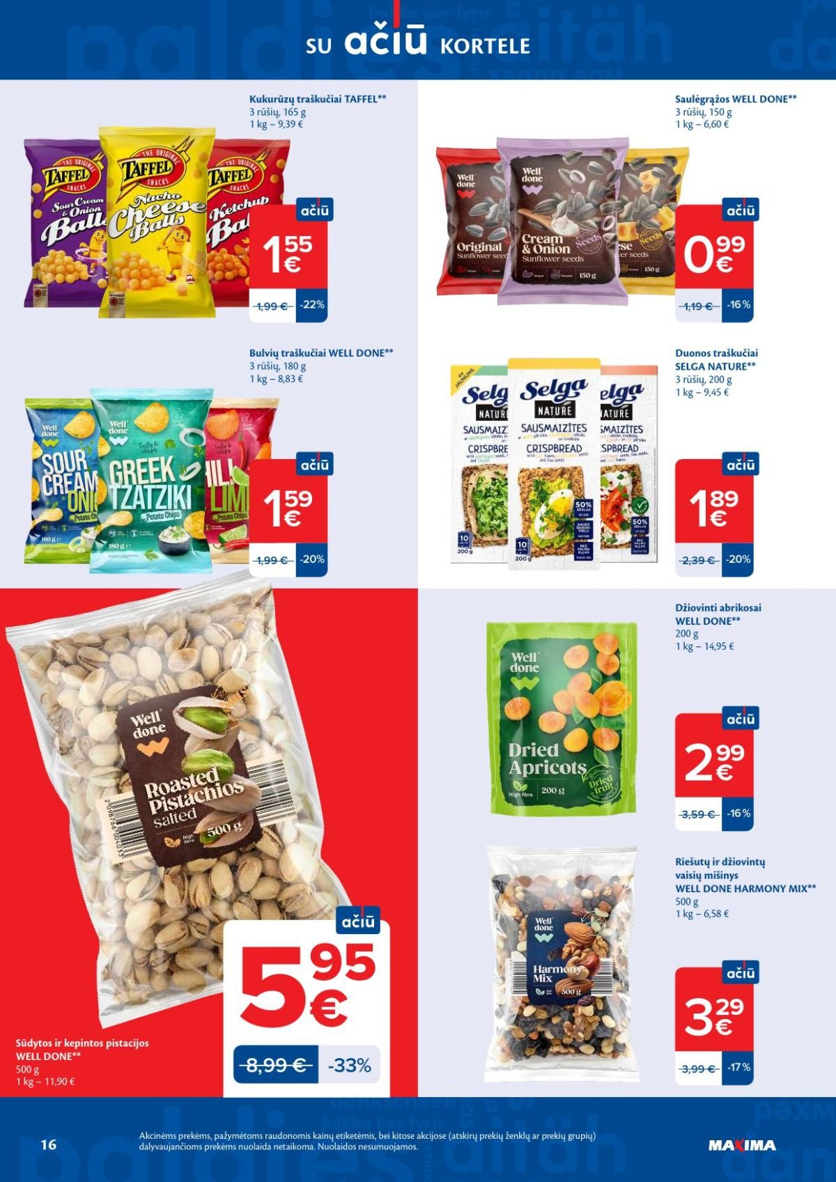 MAXIMA - Kaininis leidinys Nr.16 (2026 04 14 - 2026 04 20)