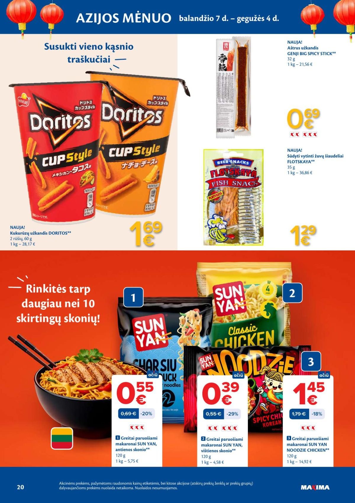 MAXIMA - Kaininis leidinys Nr.16 (2026 04 14 - 2026 04 20)