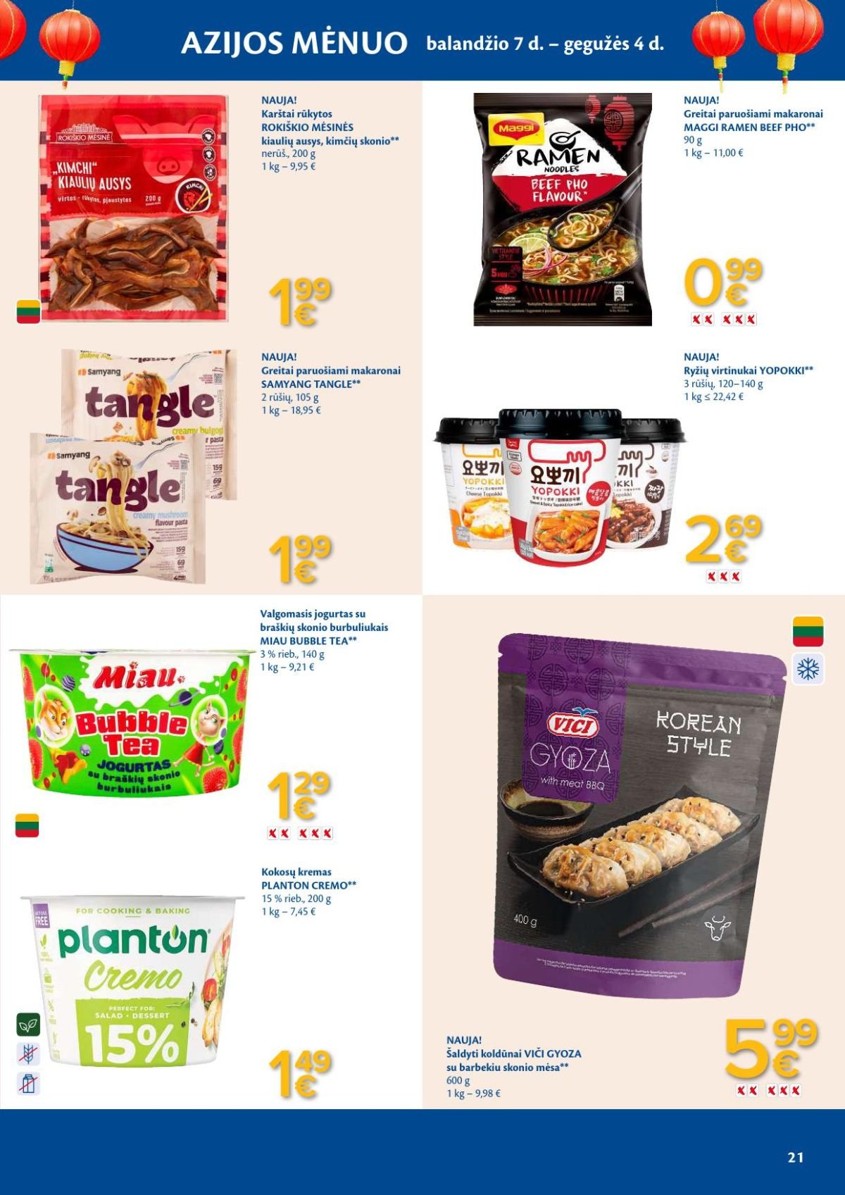 MAXIMA - Kaininis leidinys Nr.16 (2026 04 14 - 2026 04 20)