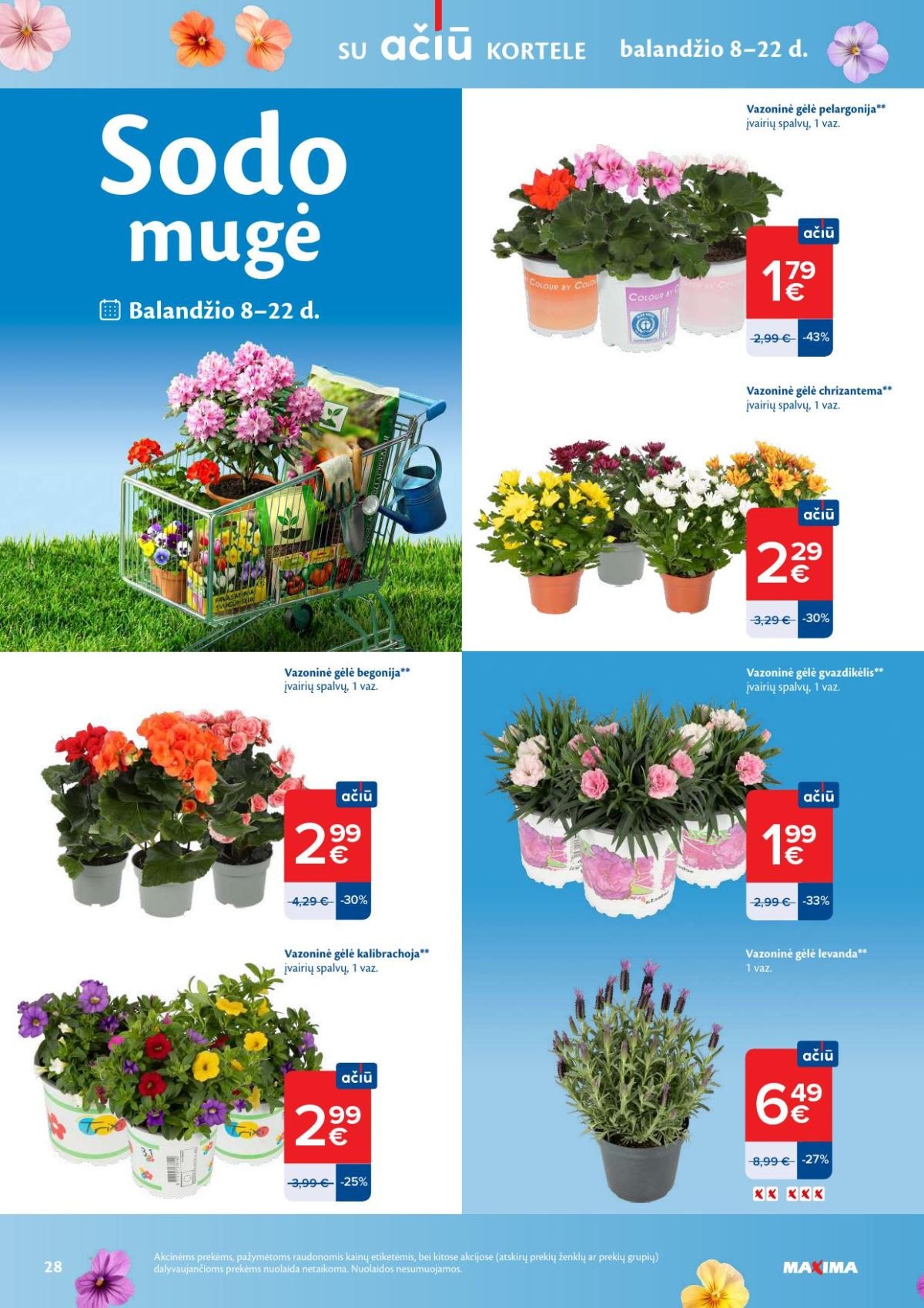 MAXIMA - Kaininis leidinys Nr.16 (2026 04 14 - 2026 04 20)