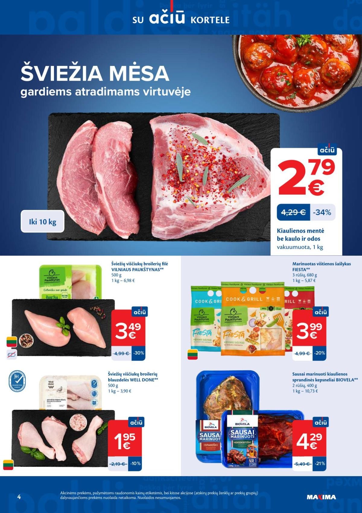 MAXIMA - Kaininis leidinys Nr.16 (2026 04 14 - 2026 04 20)